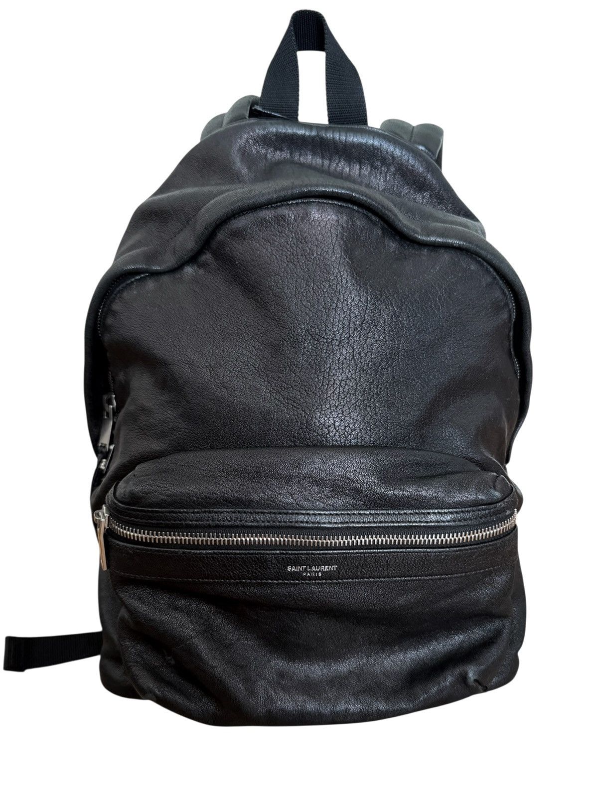 Saint Laurent Paris Hedi City Leather Bag Backpack Size ONE SIZE - 1 Thumbnail