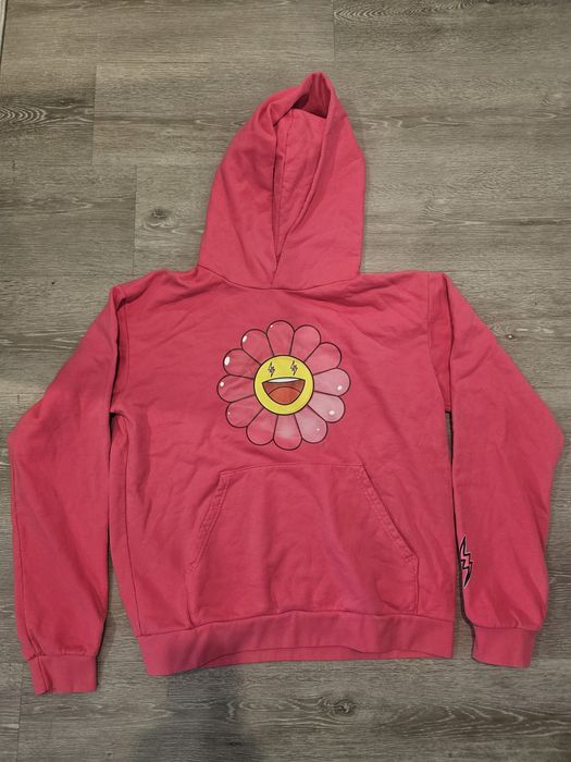 Takashi Murakami J Balvin x Takashi Murakami Flower Hoodie Pink