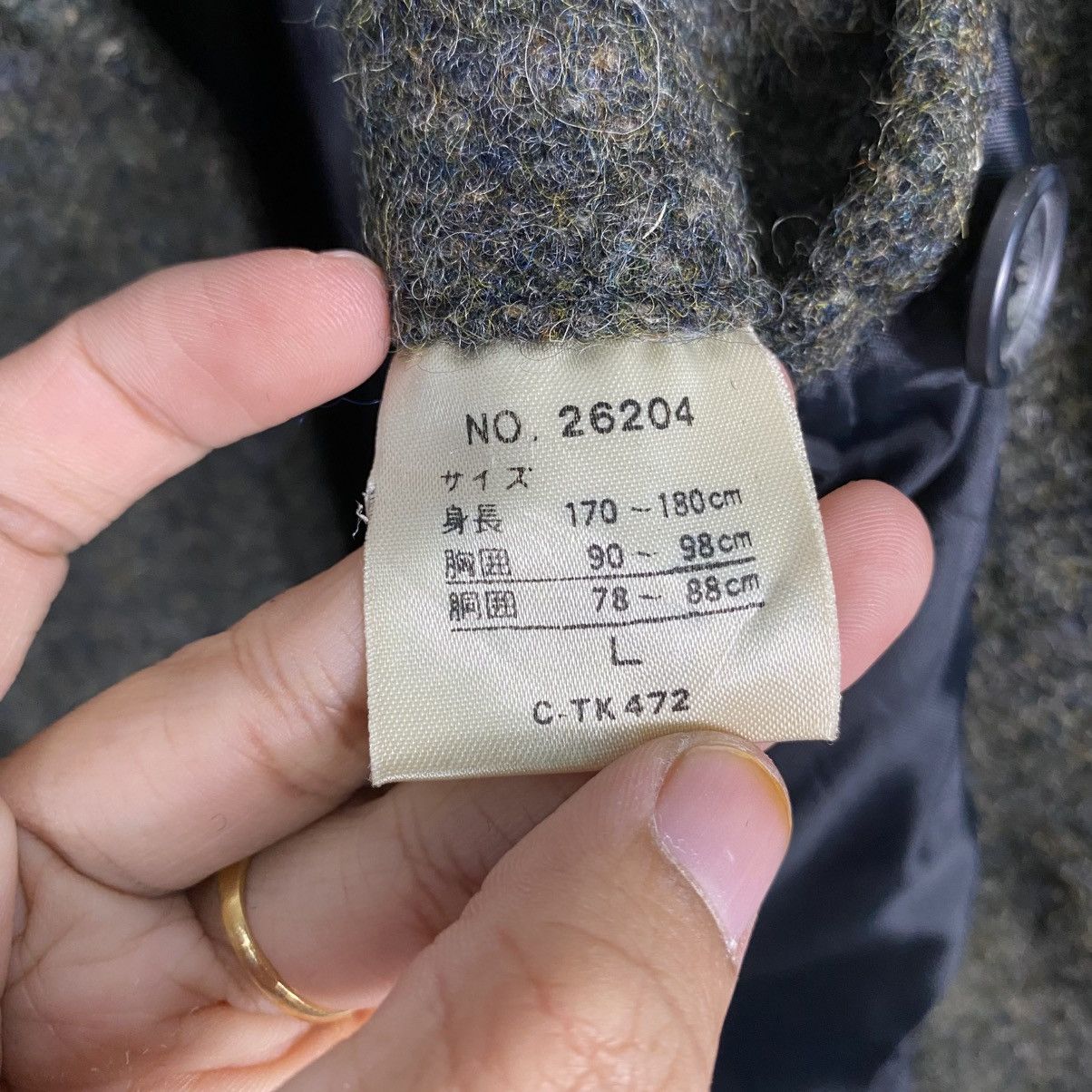 Vintage 📌Bondage Double Collar Wool Jacket Mr Drigo Issey Miyake Size US L / EU 52-54 / 3 - 20 Thumbnail