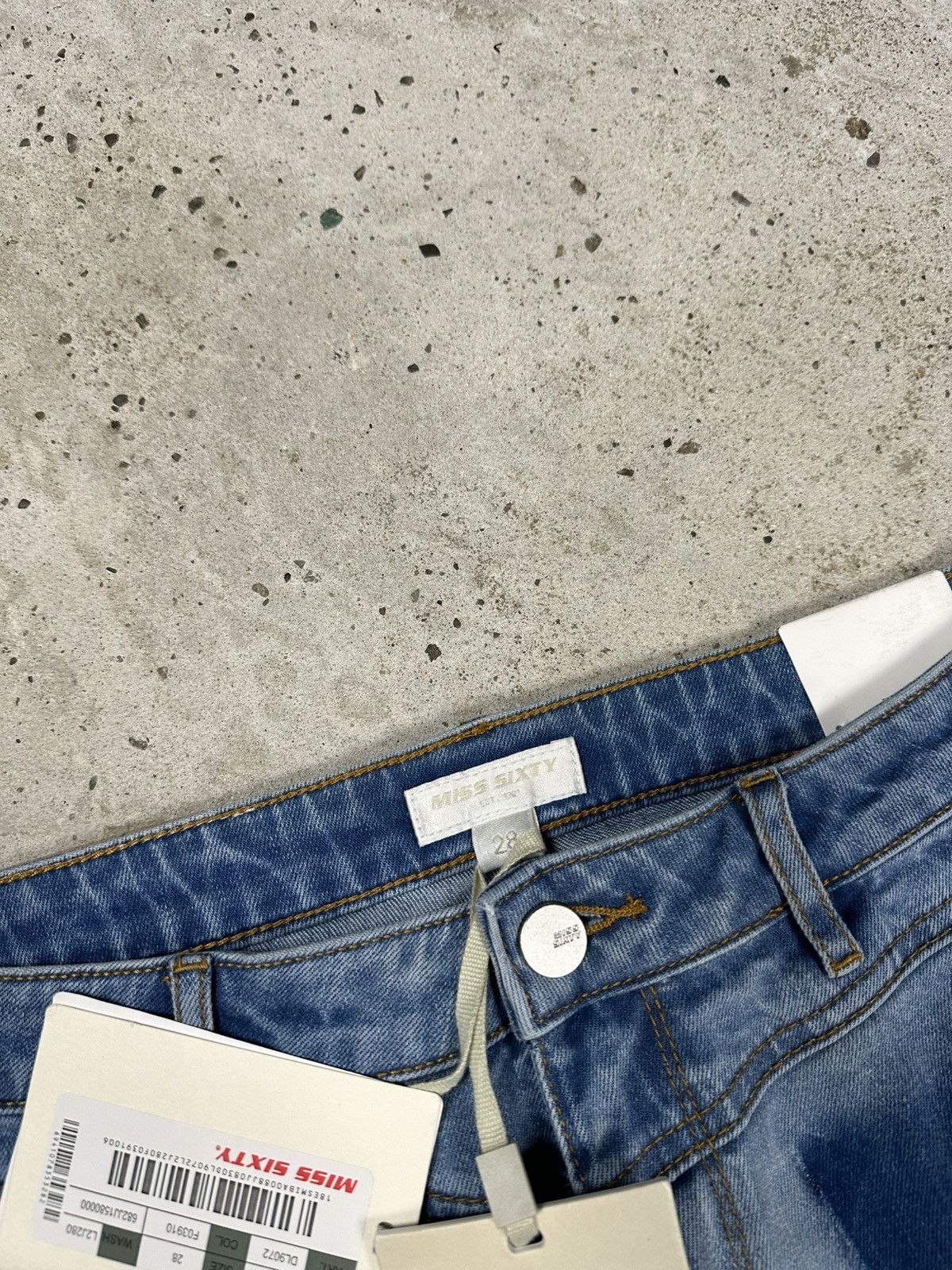 Miss Sixty Vintage Y2K Miss Sixty Bootcut Flare Jeans Denim Pants Size 28" / US 6 / IT 42 - 8 Thumbnail