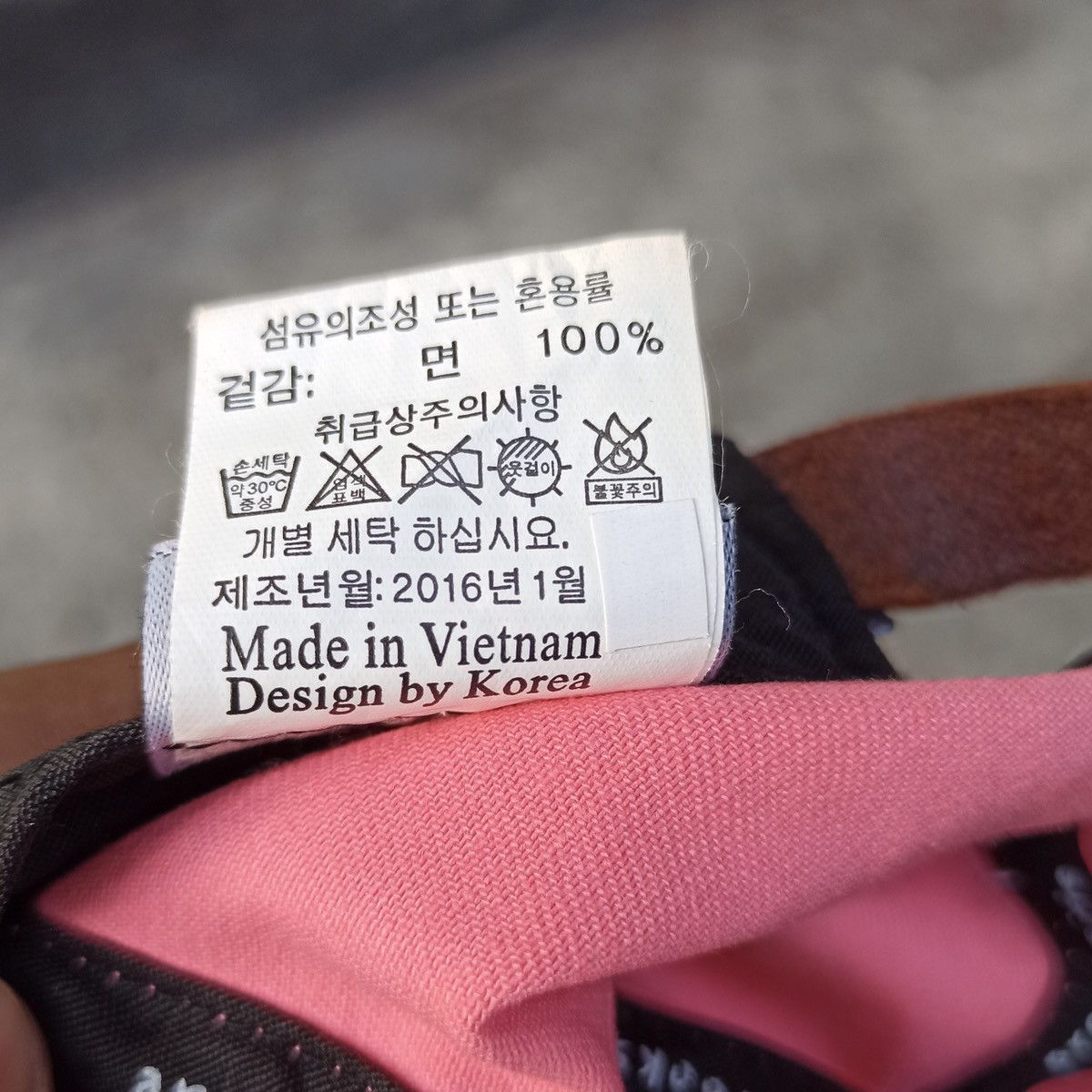 Japanese Brand Brookside and frence flag hat with leather strap Size ONE SIZE - 17 Thumbnail