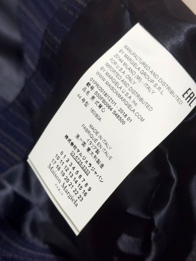 Maison Margiela Maison Margiela 18ss striped vest 2501-Nextarrow Size US S / EU 44-46 / 1 - 3 Thumbnail