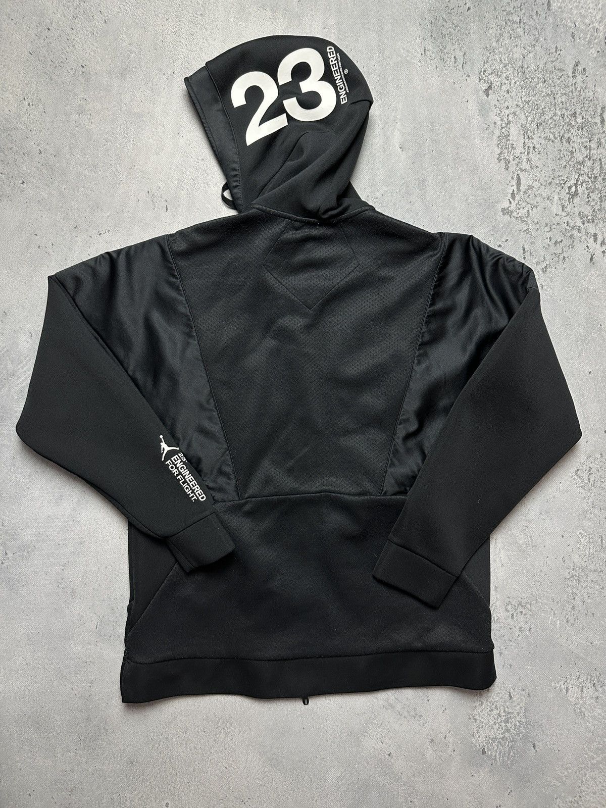 Jordan Brand Nike Jordan Jumpman 23E Logo Zip-Up Hoodie NWT y2k Tech Zip Size US L / EU 52-54 / 3 - 6 Thumbnail