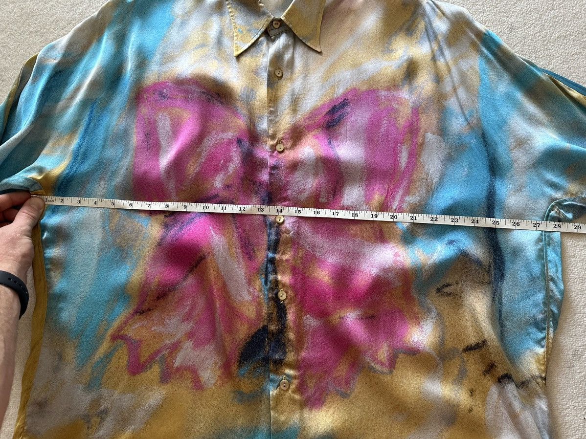 Acne Studios Rare Acne Studios Karen Kilimnik pink bow shirt oversized Size US L / EU 52-54 / 3 - 6 Thumbnail