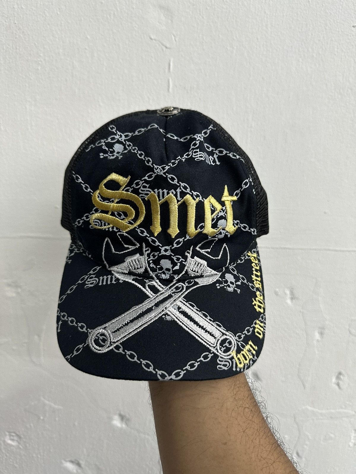 Christian Audigier Christian Audigier Embroid Trucked Hat Size ONE SIZE - 2 Thumbnail