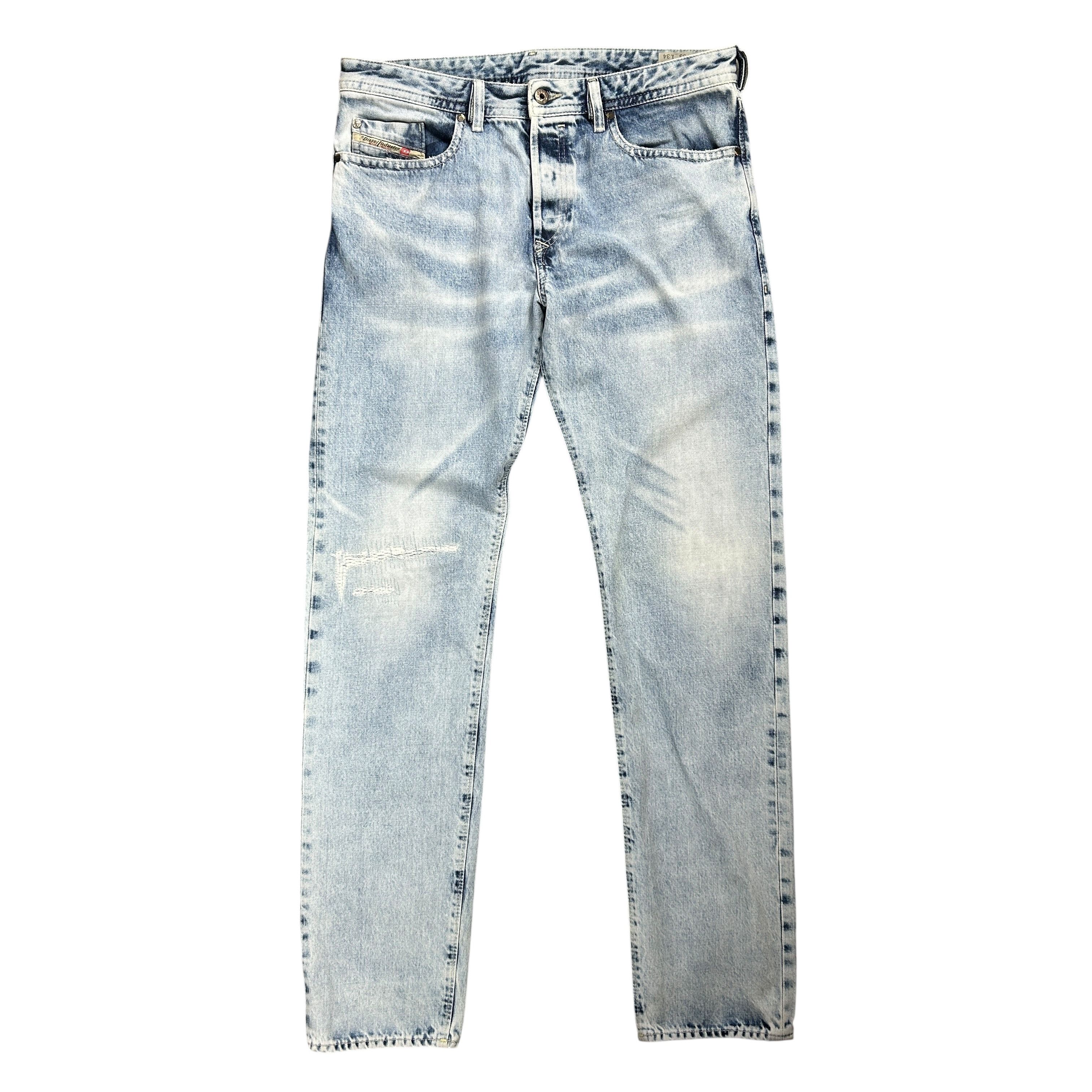 Diesel Diesel Buster Regular Slim Tapered Blue Denim Jeans W33L34 Size US 33 - 1 Thumbnail