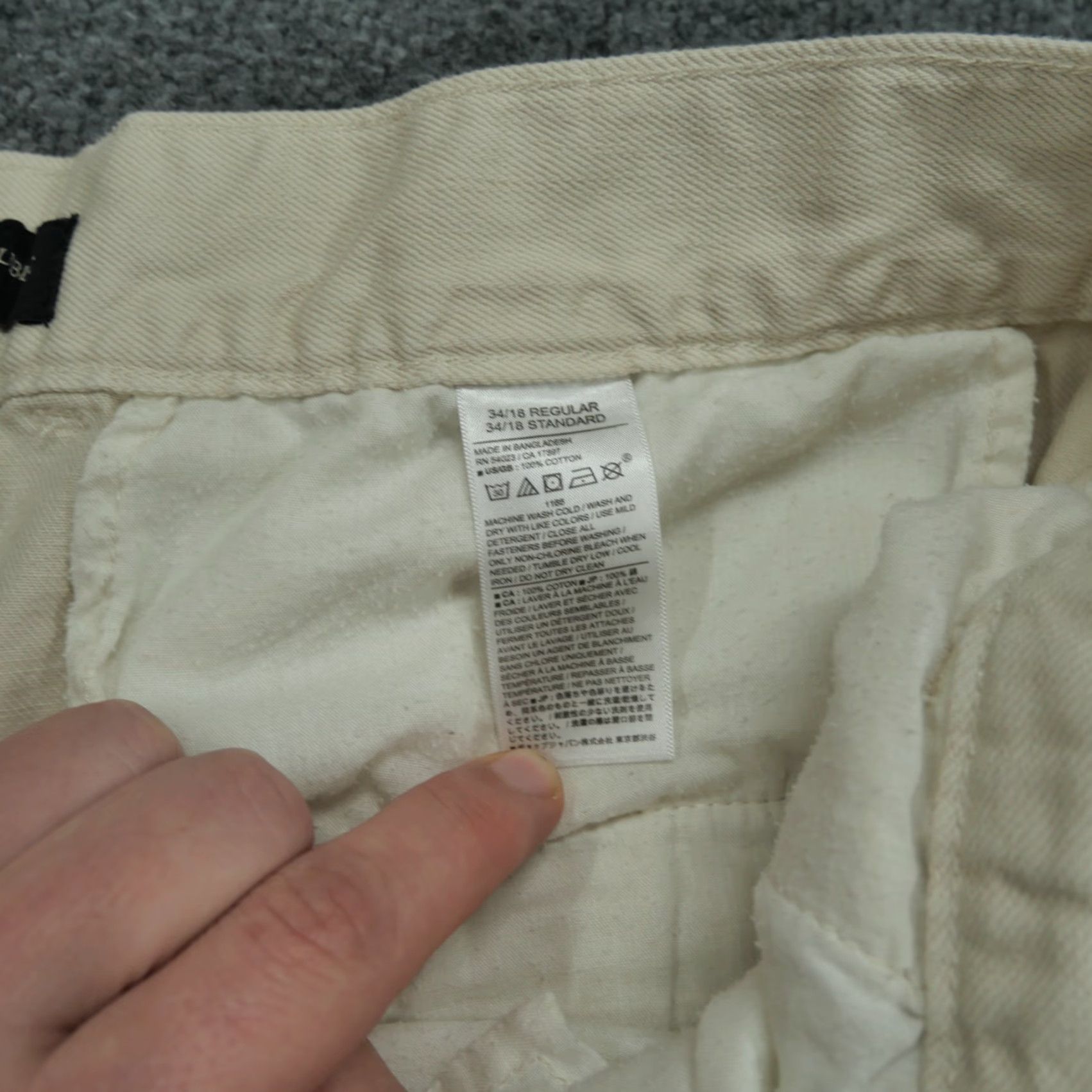 Banana Republic VINTAGE Banana Republic Pants Womens 34 18 Tan Cotton Cargo Baggy? Size 26" / US 2 / IT 38 - 7 Thumbnail
