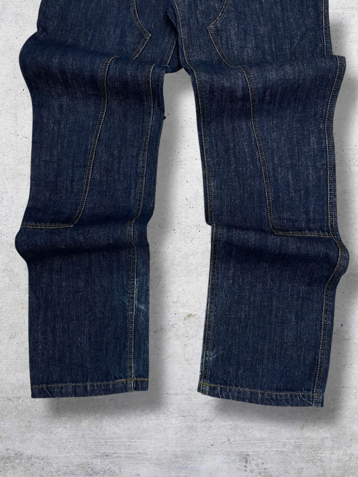 Japanese Brand VINTAGE HANJIRO HARAJUKU JAPAN DESIGNER DOUBLE KNEE DENIM Size US 32 / EU 48 - 3 Thumbnail