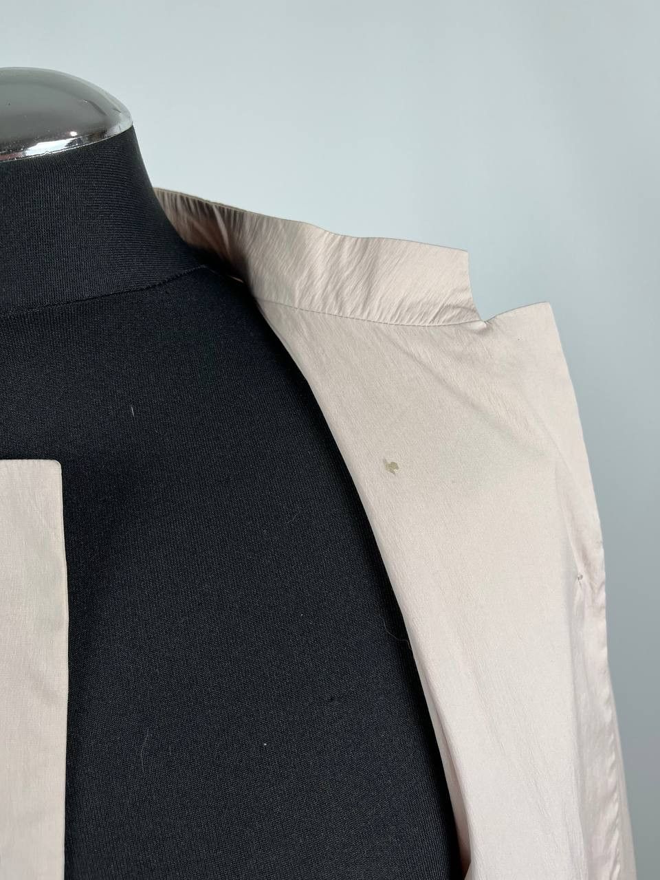 Jil Sander JIL SANDER Beige-Pink Cotton Minimalist Blazer Jacket Size XS / US 0-2 / IT 36-38 - 12 Thumbnail