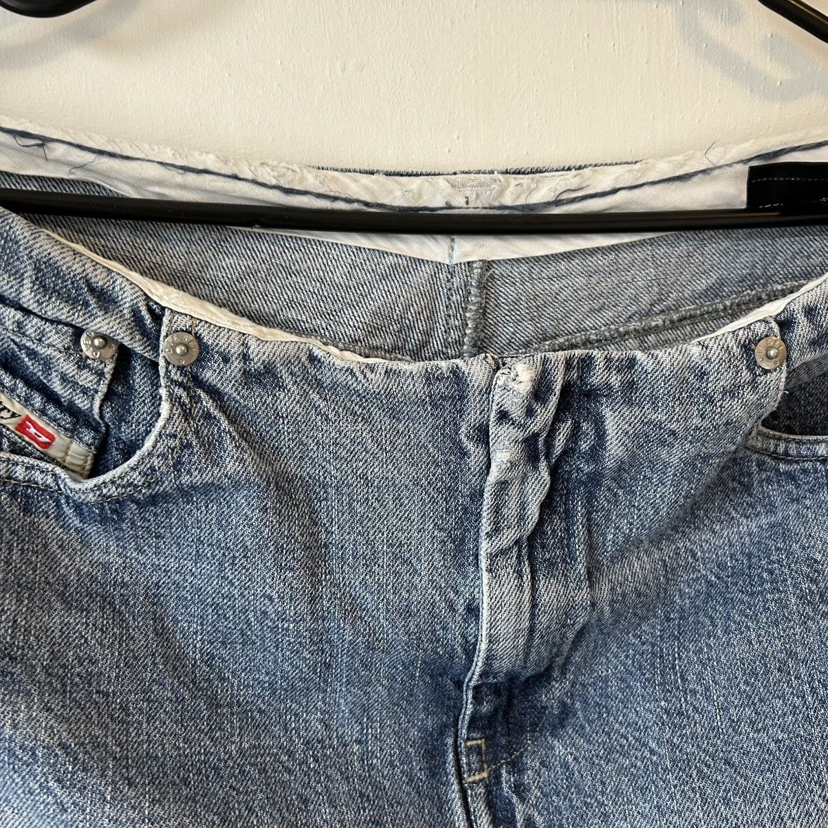Diesel × Vintage Vintage Diesel Denim Maxi skirt jean Size 32" / US 10 / IT 46 - 9 Thumbnail
