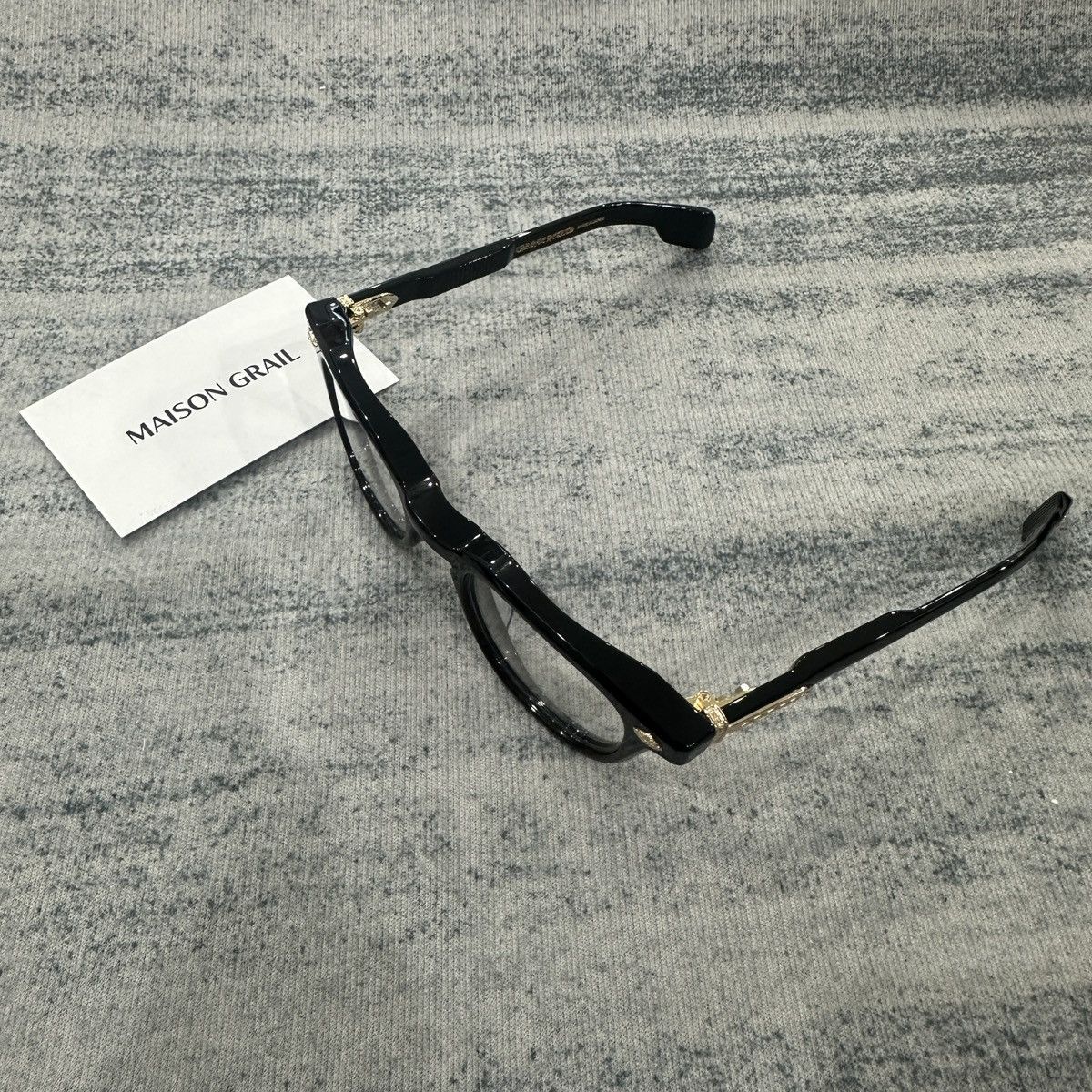 Chrome Hearts CHROME HEARTS CHIRP CHIRP BLACK-18KGP EYEGLASSES Size ONE SIZE - 2 Thumbnail