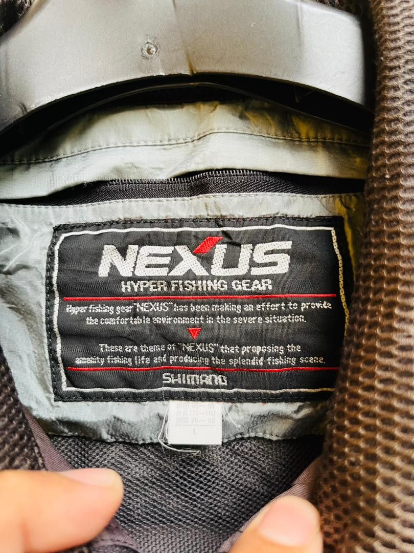 Japanese Brand Vintage Nexus Shimano Fishing Jacket Fashion Style Size US M / EU 48-50 / 2 - 8 Thumbnail