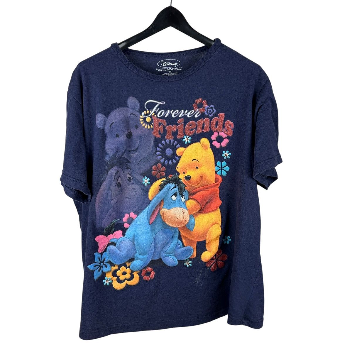 Disney Women’s Y2K Disney Winnie The Pooh Cartoon Shirt Size XXL / US 16-18 / IT 52-54 - 1 Thumbnail
