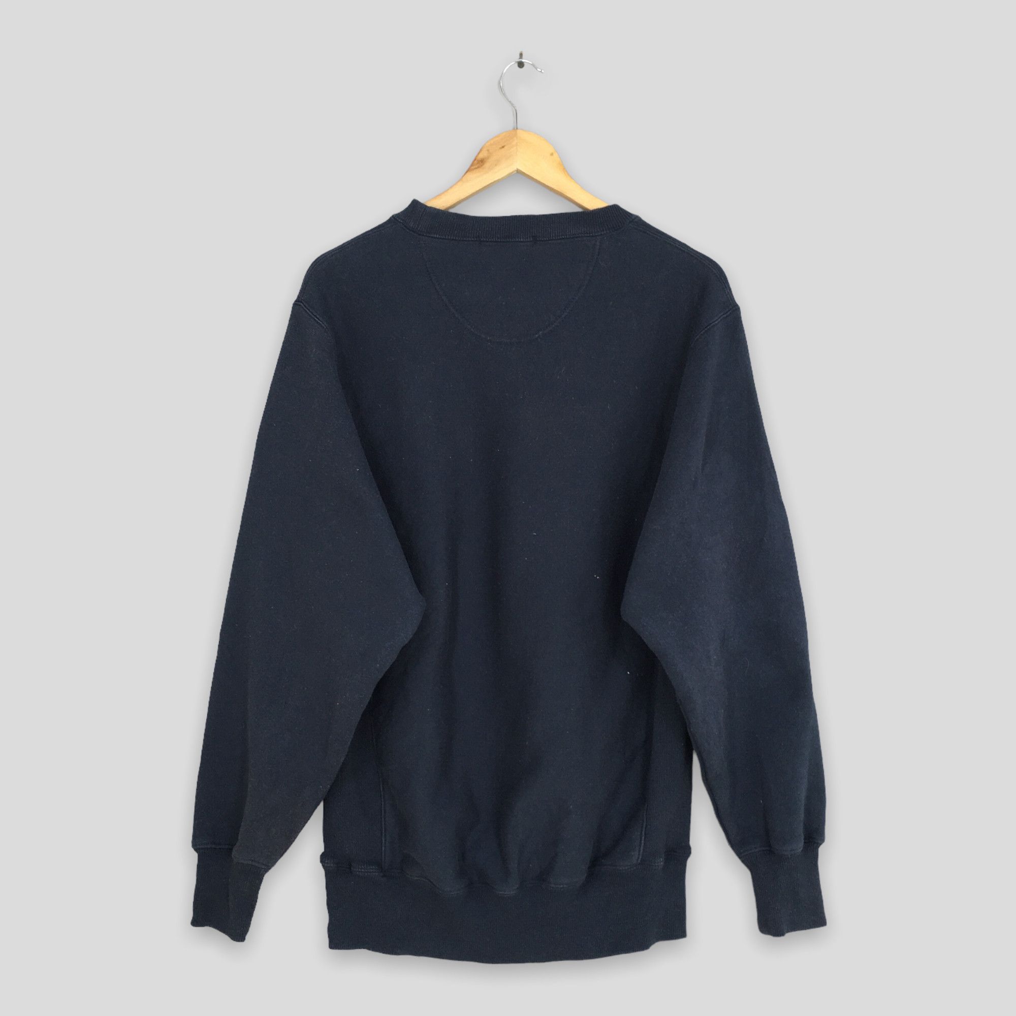Vintage Vintage 90s PLHS Ski And Snowboard Black Sweatshirt Small Size US S / EU 44-46 / 1 - 6 Thumbnail