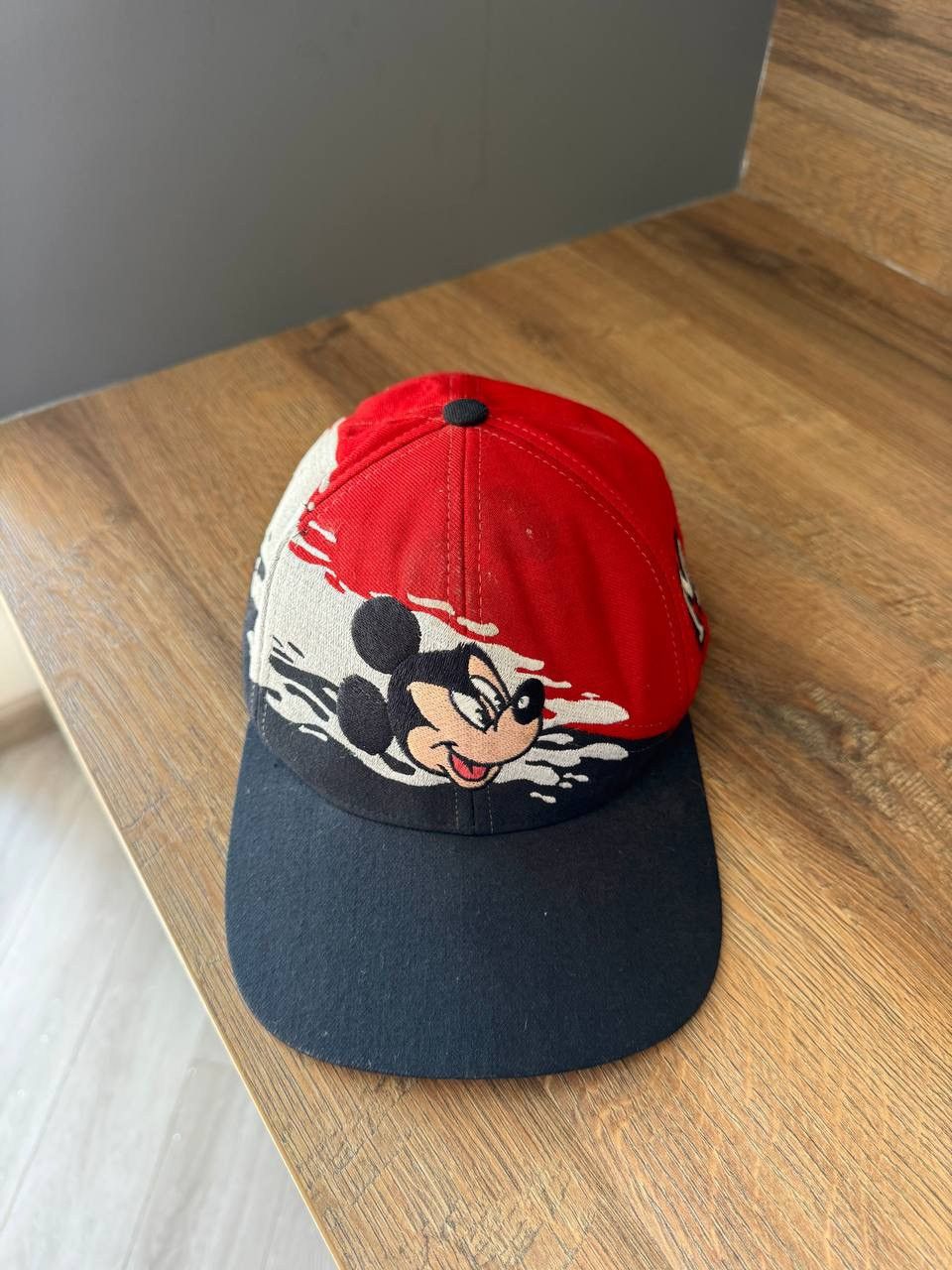Disney Vintage Disney Mickey Mouse Splash Snapback Hat Size ONE SIZE - 1 Thumbnail