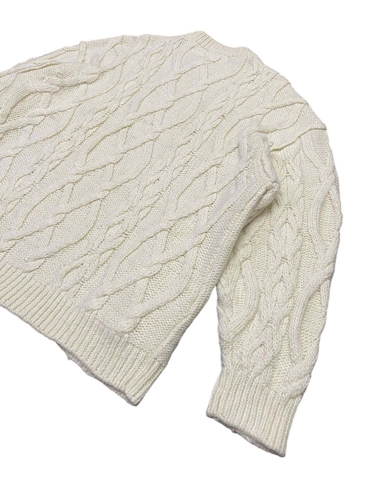 GU × Undercover Gu X Undercover Diagonal Zipper Coble Knit Sweater Size US M / EU 48-50 / 2 - 18 Thumbnail