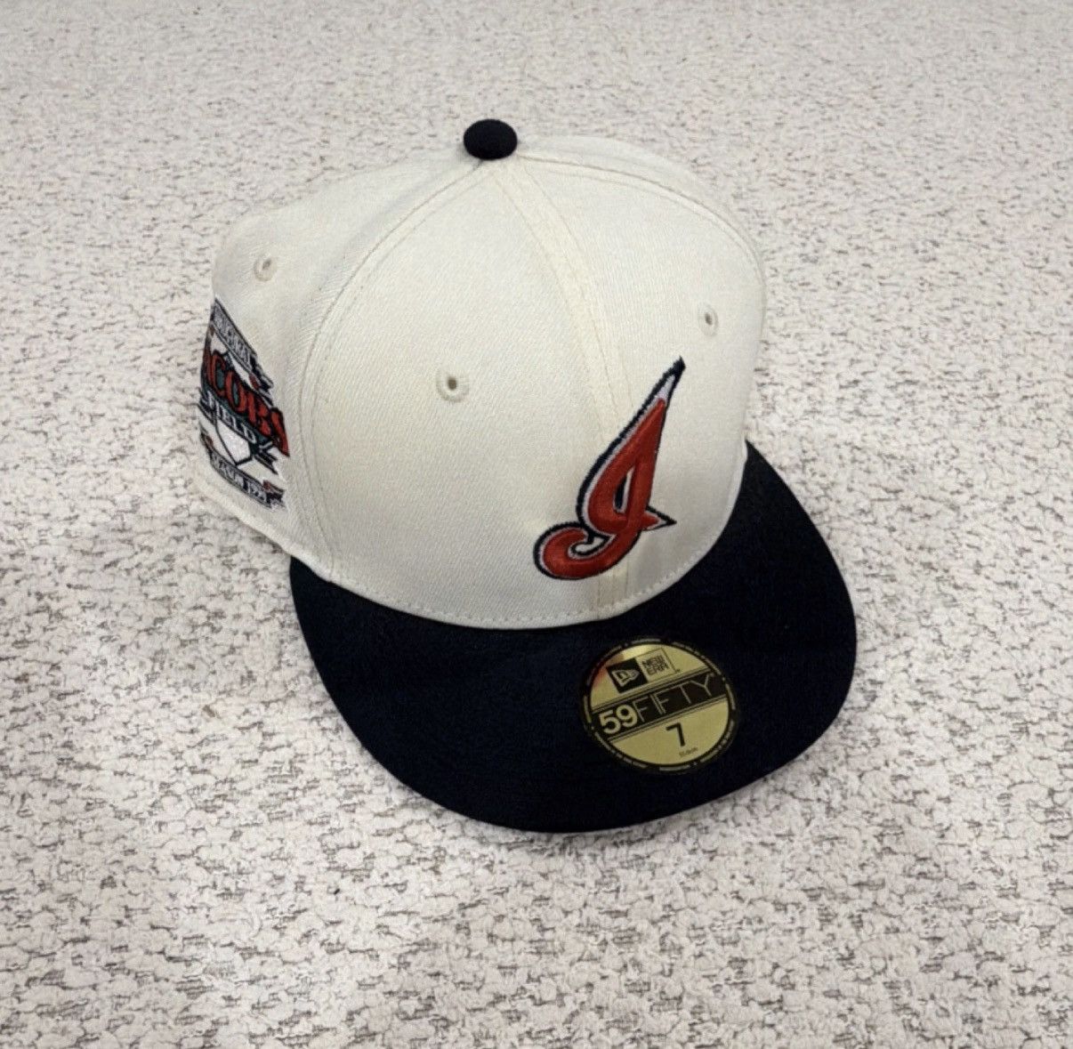 New Era New Era 59FIFTY Cleveland Guardians Jacobs Field Sz 7 Size ONE SIZE - 1 Thumbnail