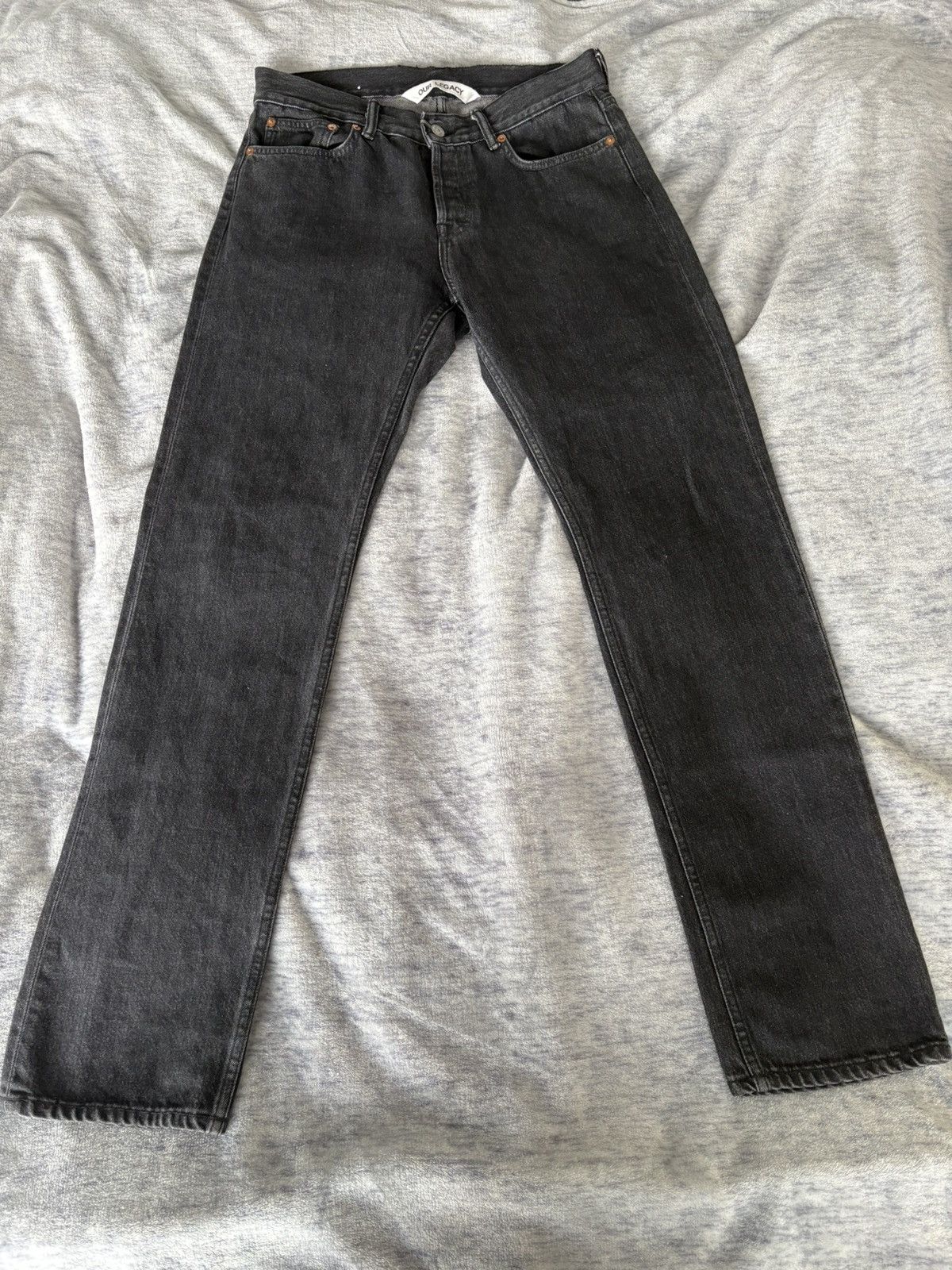 Our Legacy Black First Cut Denim