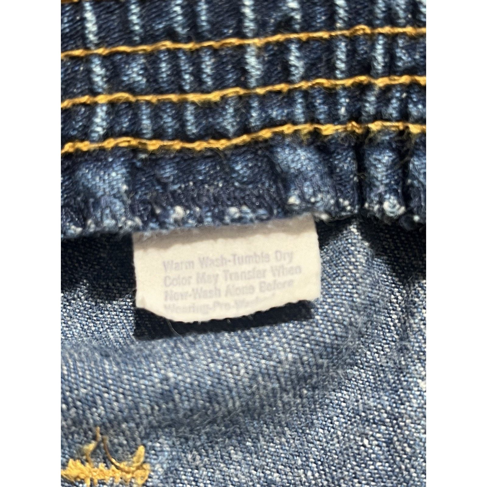 Levi's Vtg Levis Wide Leg Elastic Waist Round Pockets 70s 34x30.5 Size 34" / US 12 / IT 48 - 2 Thumbnail