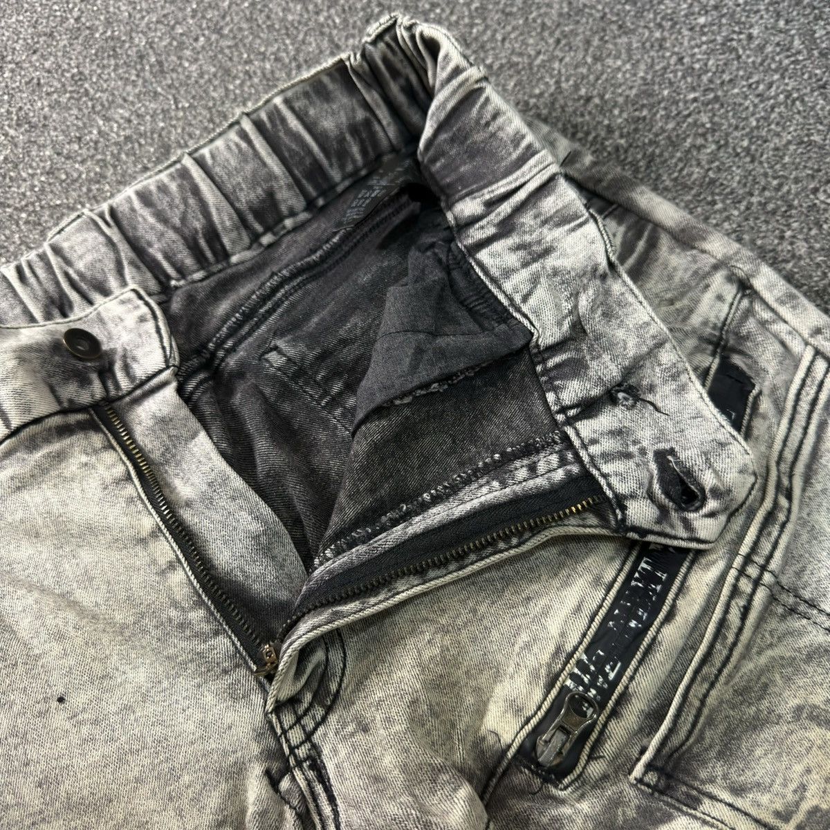 Japanese Brand Archive Y2K Workman Biker Cyberpunk Stretch Procore Tapered Size US 34 / EU 50 - 16 Thumbnail