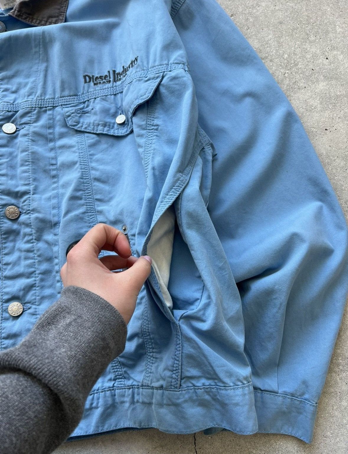 Diesel Vintage Diesel Denim Jacket Size US XL / EU 56 / 4 - 10 Thumbnail