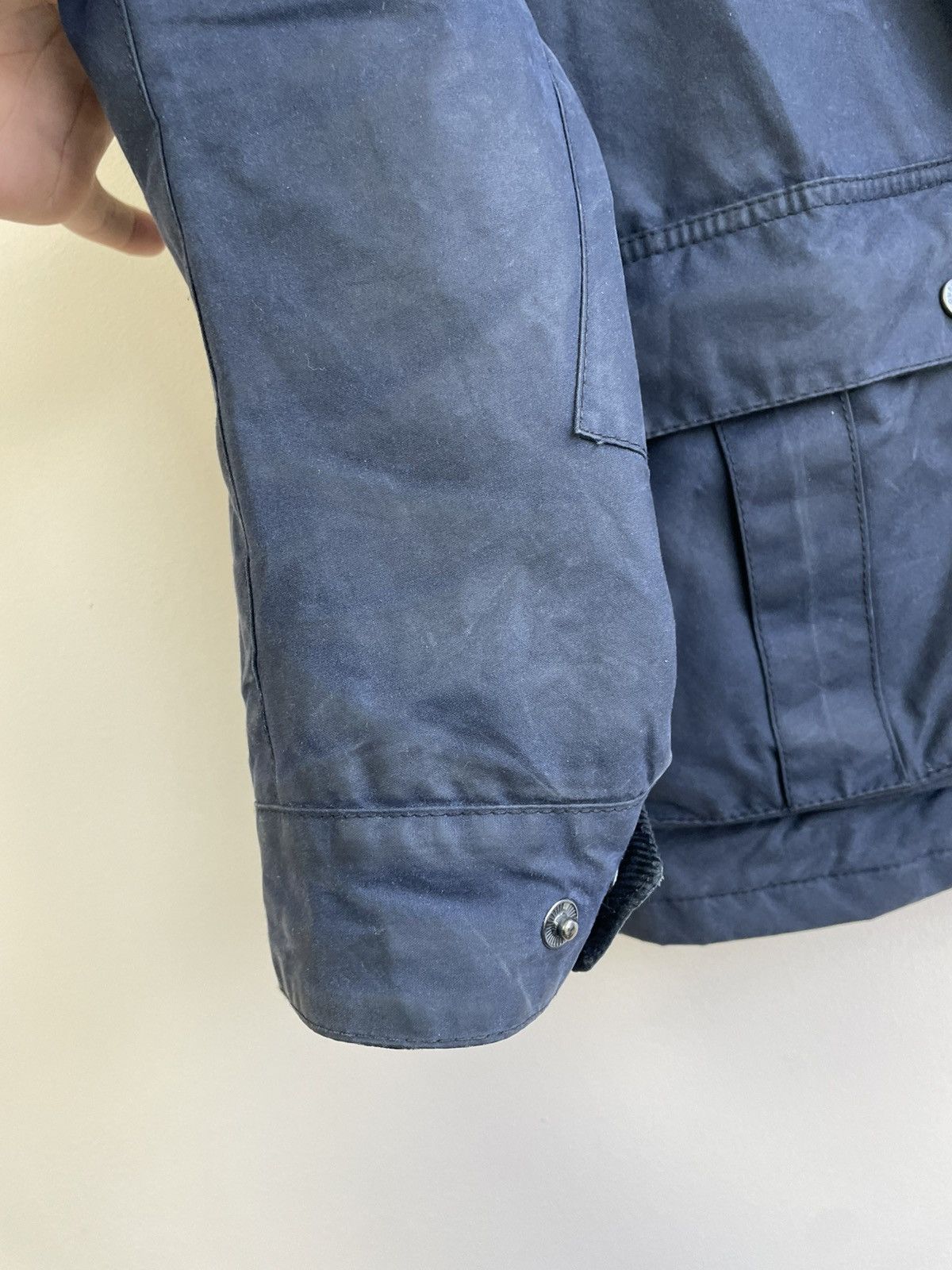Barbour Barbour International Blue Duke Wax Jacket Size US XL / EU 56 / 4 - 8 Thumbnail
