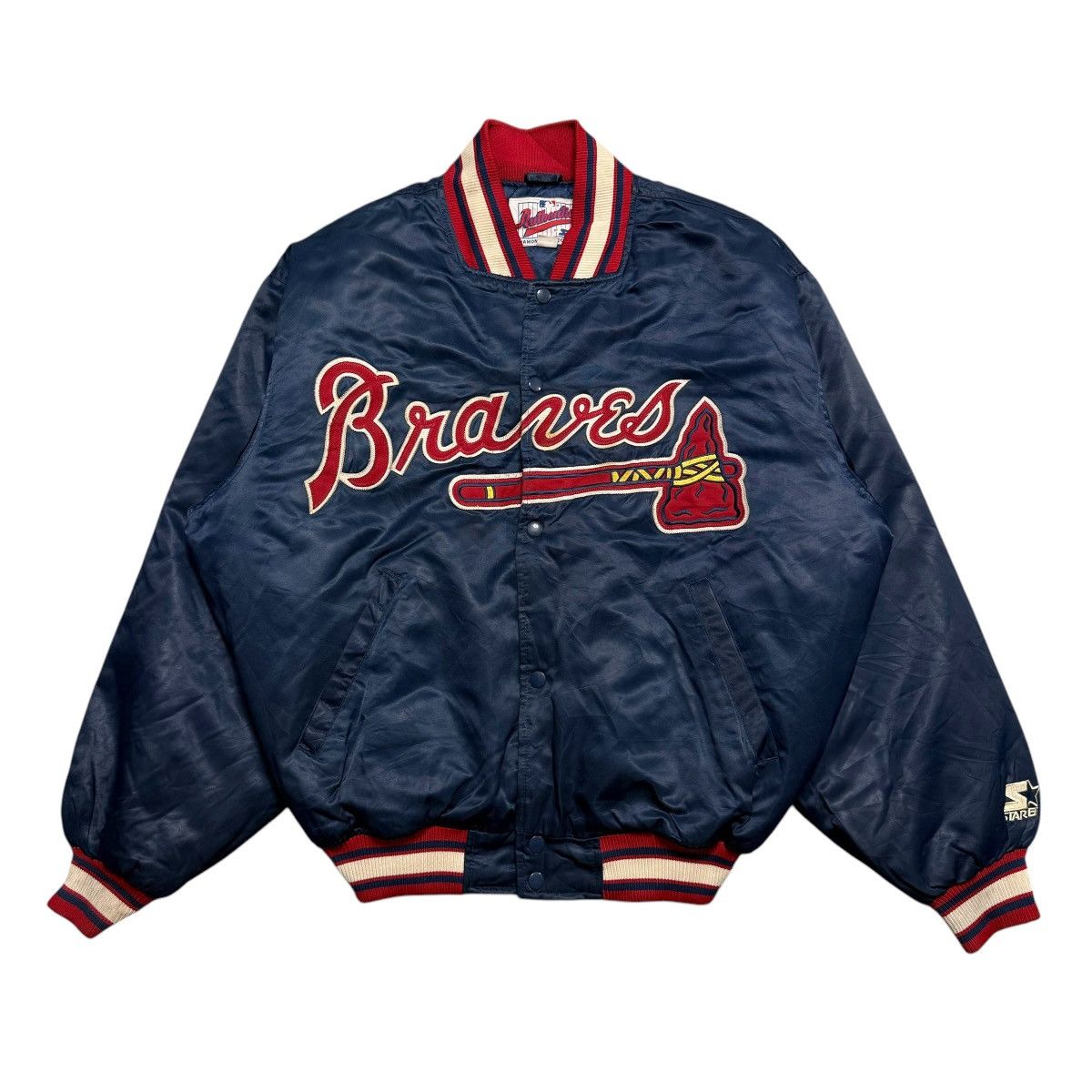 MLB Vintage Starter MLB Atlanta Braves Jacket Size US M / EU 48-50 / 2 - 1 Thumbnail