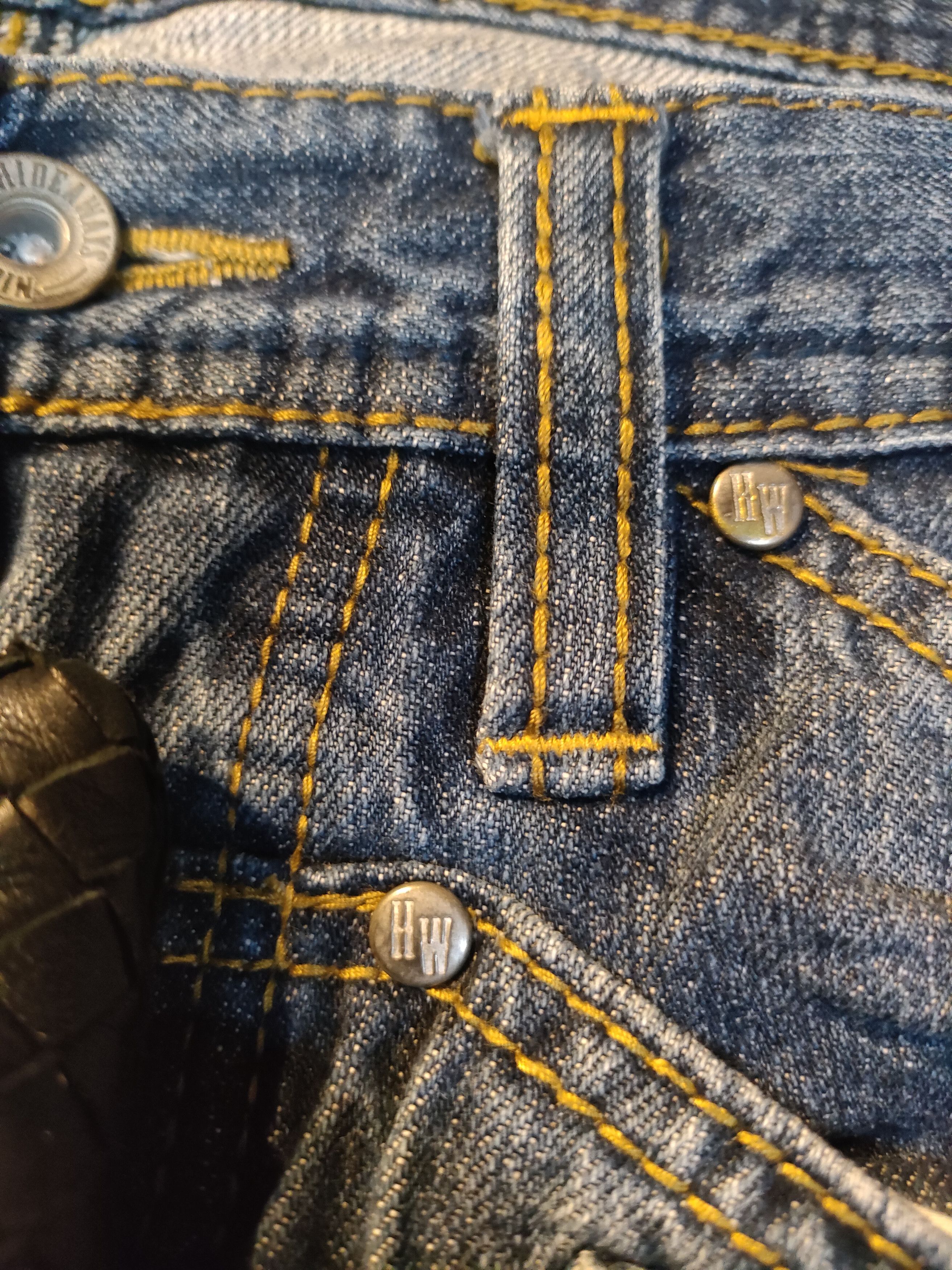 HIDEAWAYS HD Hideaway Distressed Designer Jeans Size US 34 / EU 50 - 7 Thumbnail