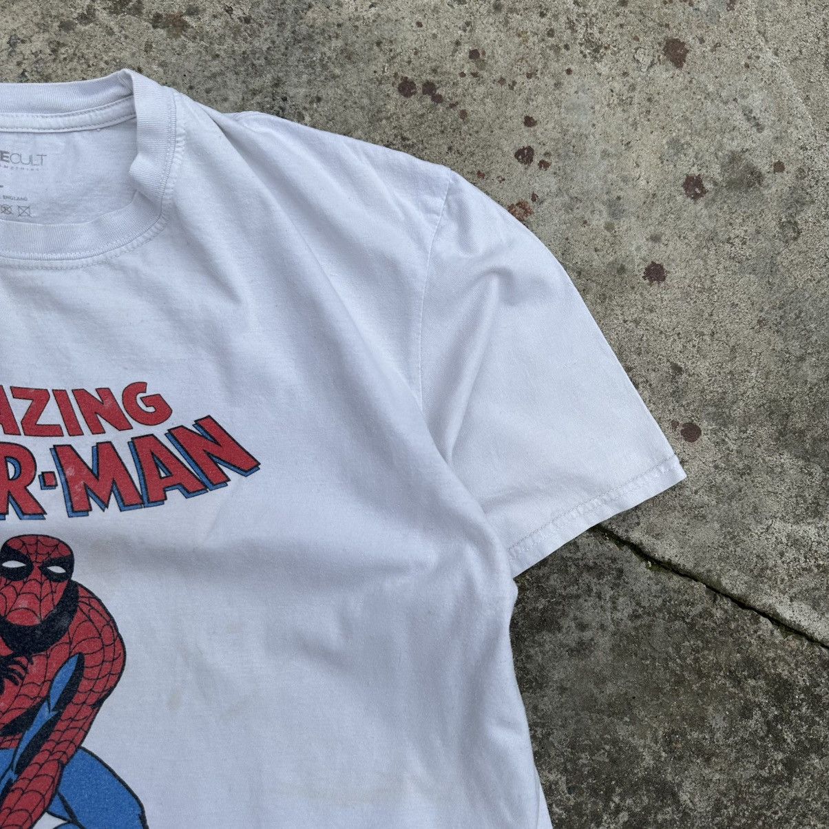 Marvel Comics × Vintage Vintage Adult The Amazing Spider Man T-shirts Big Logo Y2K Size US XL / EU 56 / 4 - 5 Thumbnail