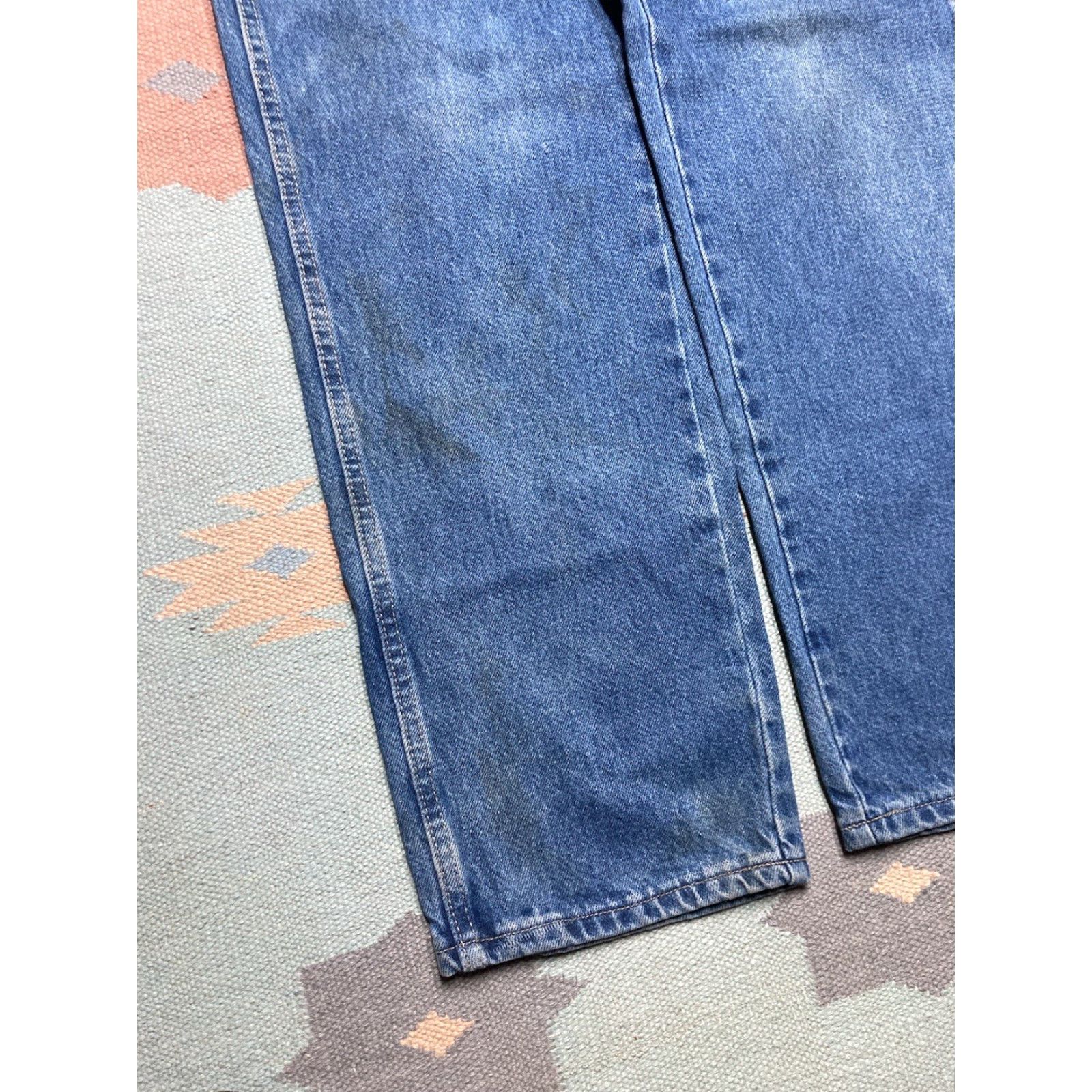 Dickies VINTAGE Dickies Jeans Men Baggy Straight 38 Regular Blue 38x32 Relaxed Workwear Y2K Skater Size US 38 / EU 54 - 6 Thumbnail