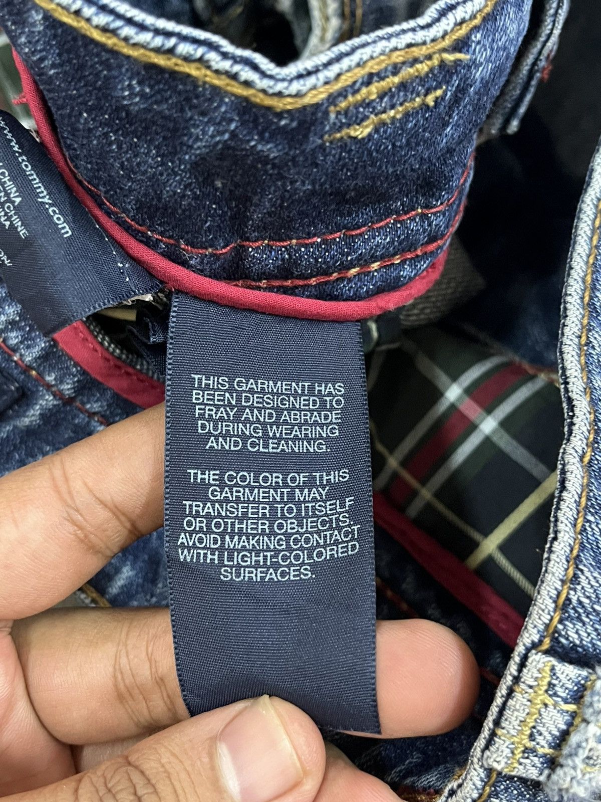 Beauty Beast × KMRii × Tommy Hilfiger Vintage Tommy Hilfiger Baggy Denim Size US 34 / EU 50 - 14 Thumbnail