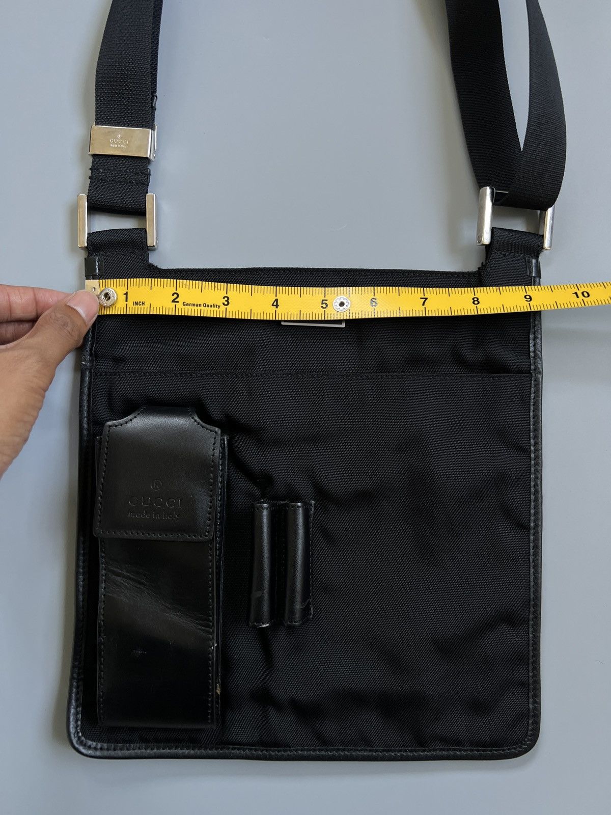 Gucci Authentic Gucci Tech Nylon Crossbody Bag Utility Pocket Size ONE SIZE - 18 Thumbnail