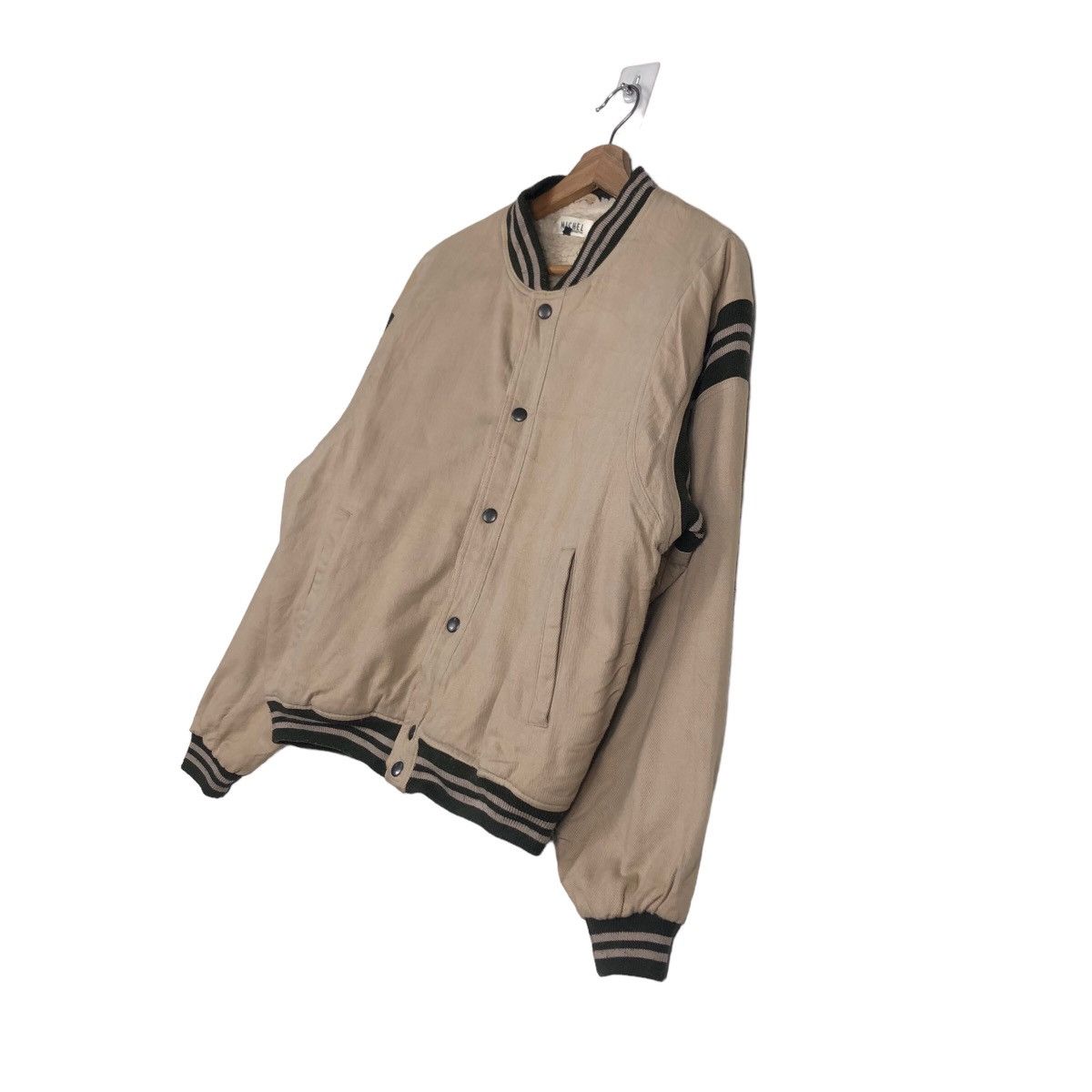 Japanese Brand 🔥Vintage Varsity Bomber Jacket Michel Japan Issey Miyake Size US M / EU 48-50 / 2 - 2 Thumbnail