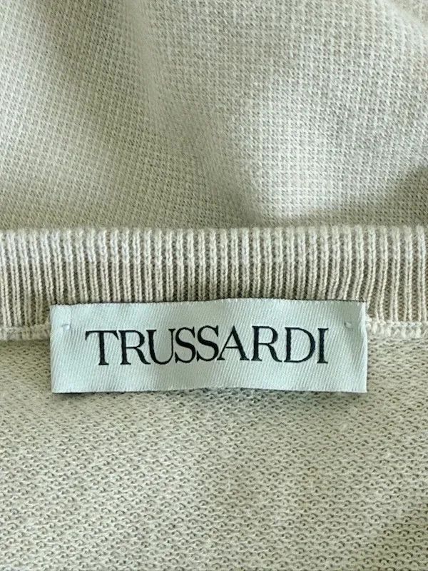 Trussardi Maglione Trussardi Uomo Girocollo Beige Taglia S Size US S / EU 44-46 / 1 - 5 Thumbnail