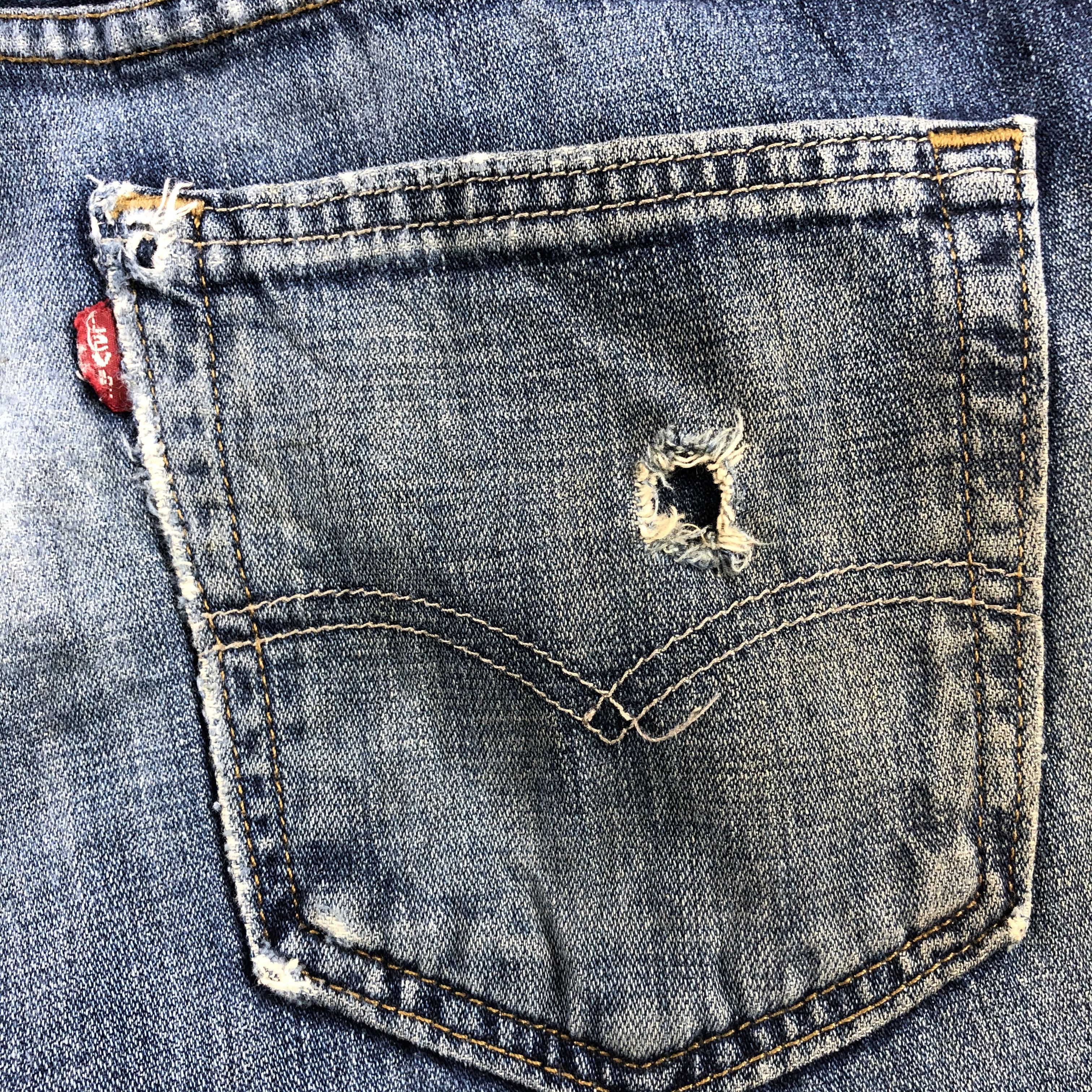 Levi's Vintage Blue Wash Levis 569 Jeans-J2180 Size US 36 / EU 52 - 12 Thumbnail