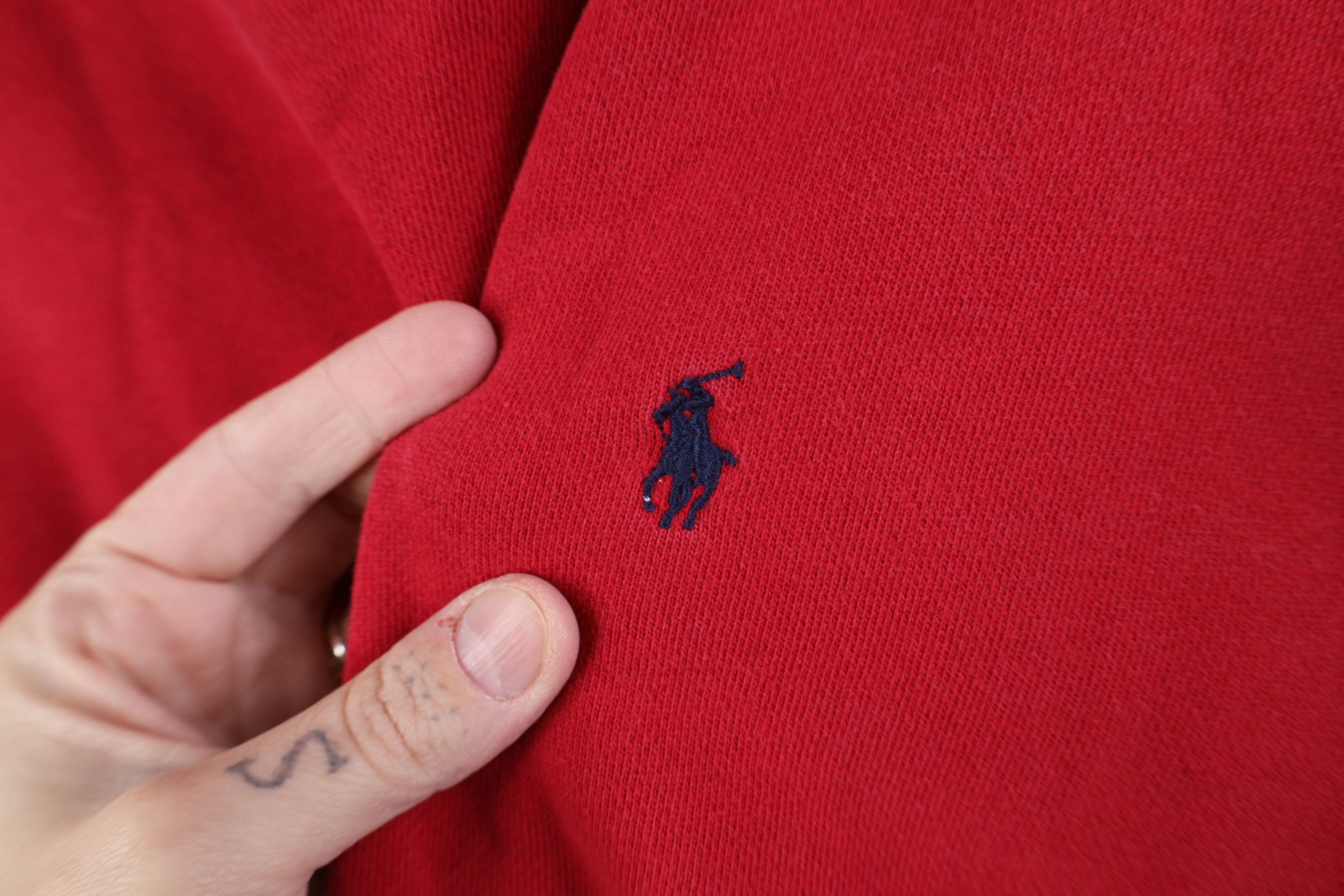 Ralph Lauren Vintage 70s 80s Ralph Lauren Crewneck Sweatshirt Red Pony Size L / US 10 / IT 46 - 4 Thumbnail