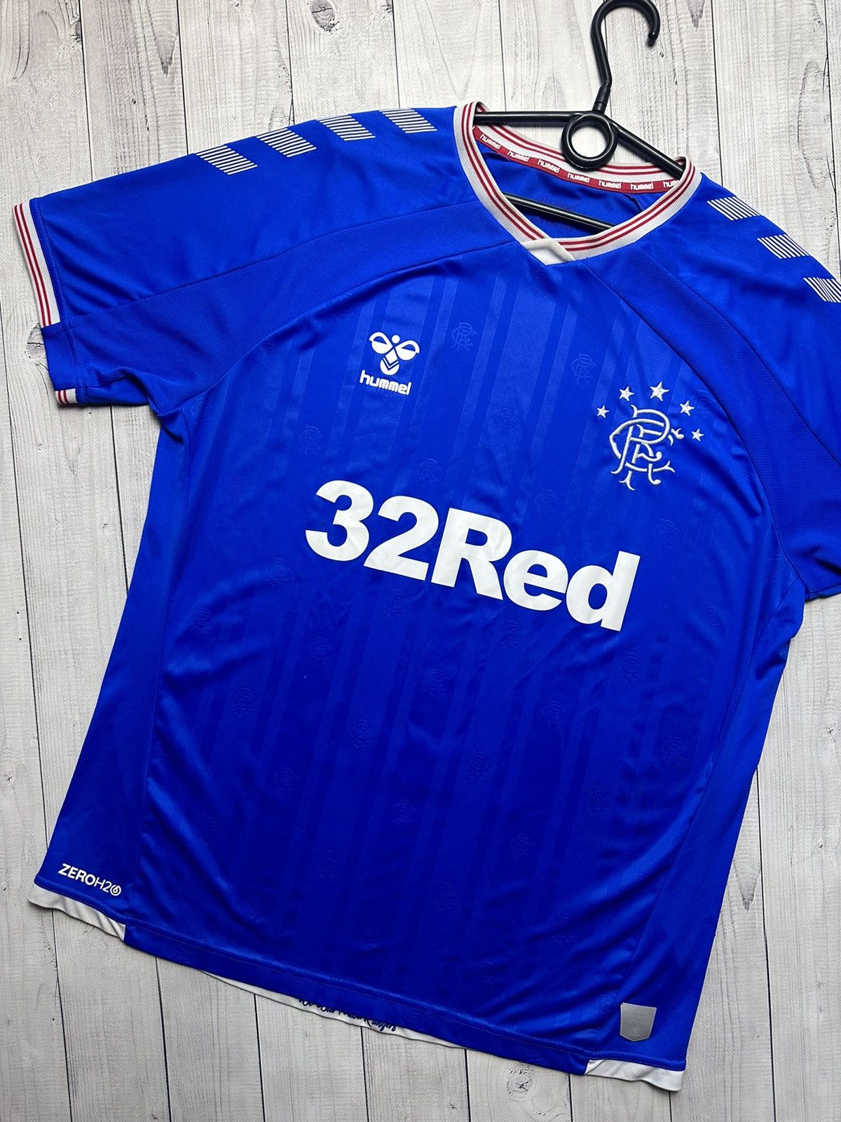 Vintage Vintage Rangers soccer jersey Hummel size L Size US L / EU 52-54 / 3 - 2 Thumbnail
