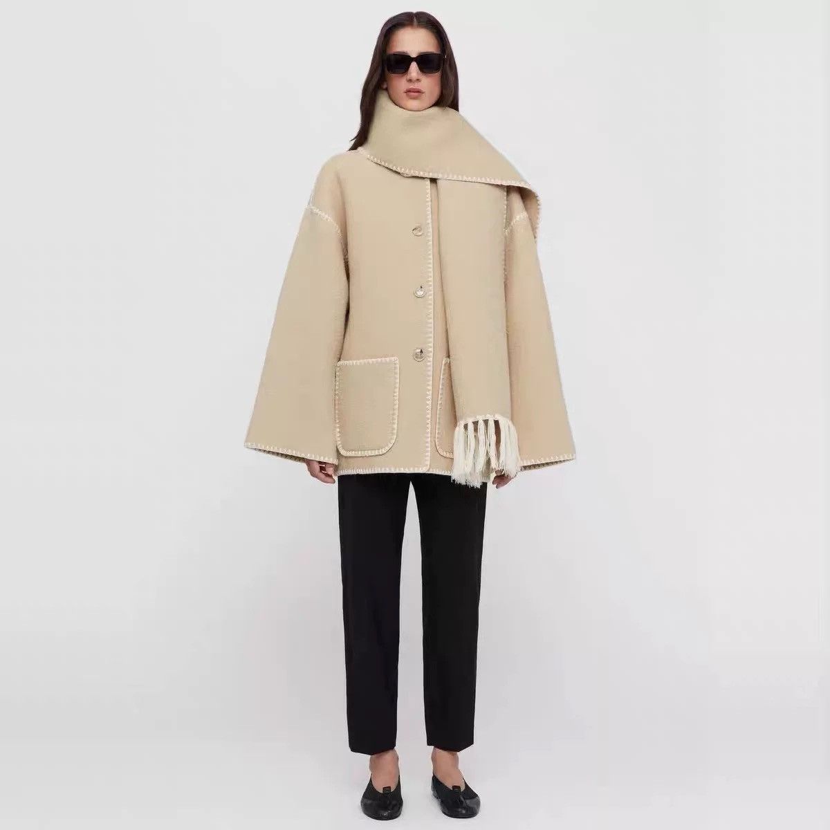 Toteme Iconic Scarf-style coat Size S / US 4 / IT 40 - 1 Thumbnail
