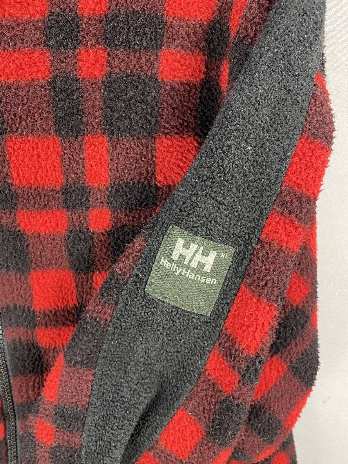 Helly Hansen Helly Hansen Vintage Fleece Hoodie Jacket Checkered Size US XXL / EU 58 / 5 - 11 Thumbnail