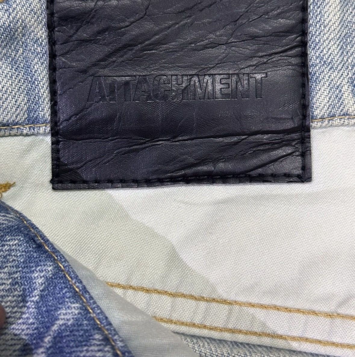 Attachment Distress Denim Attachment Curlve Legs. Size US 32 / EU 48 - 8 Thumbnail