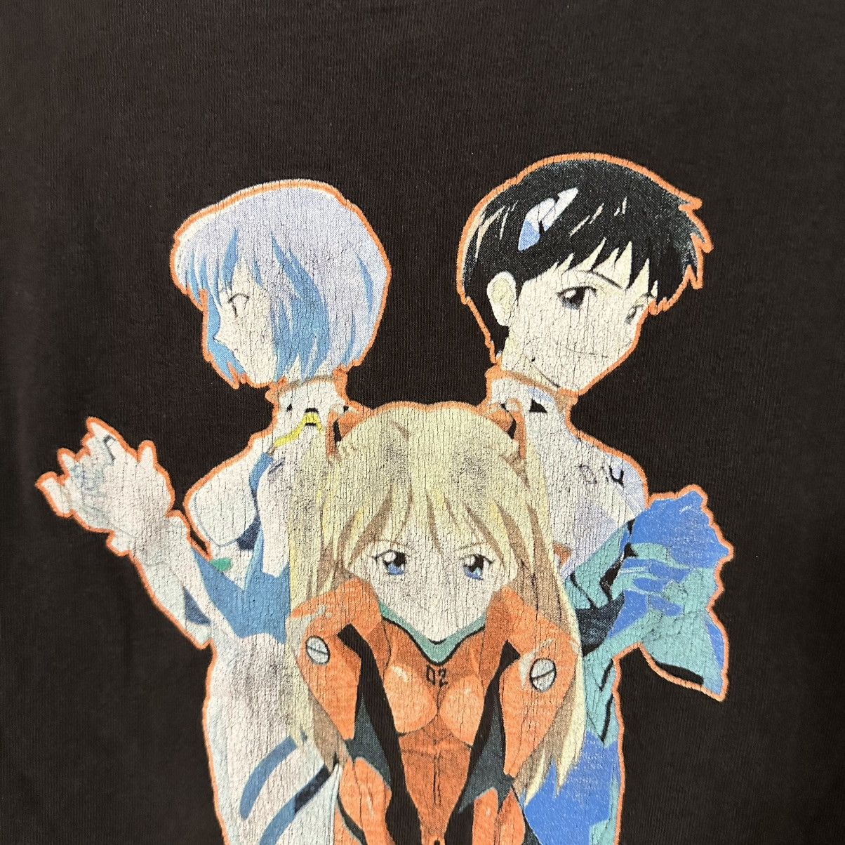 Vintage Vintage 1990s Neon Genesis Evangelion Anime Promo Shirt Size US XXL / EU 58 / 5 - 3 Thumbnail