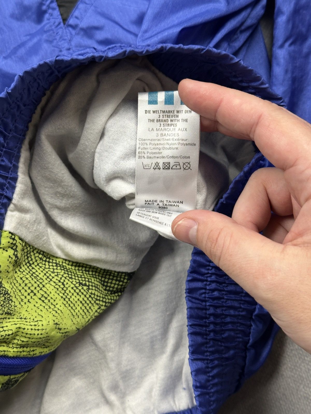 Adidas Vintage adidas Originals 90s Windbreaker Jacket Full-Zip 80s Size US XL / EU 56 / 4 - 7 Thumbnail