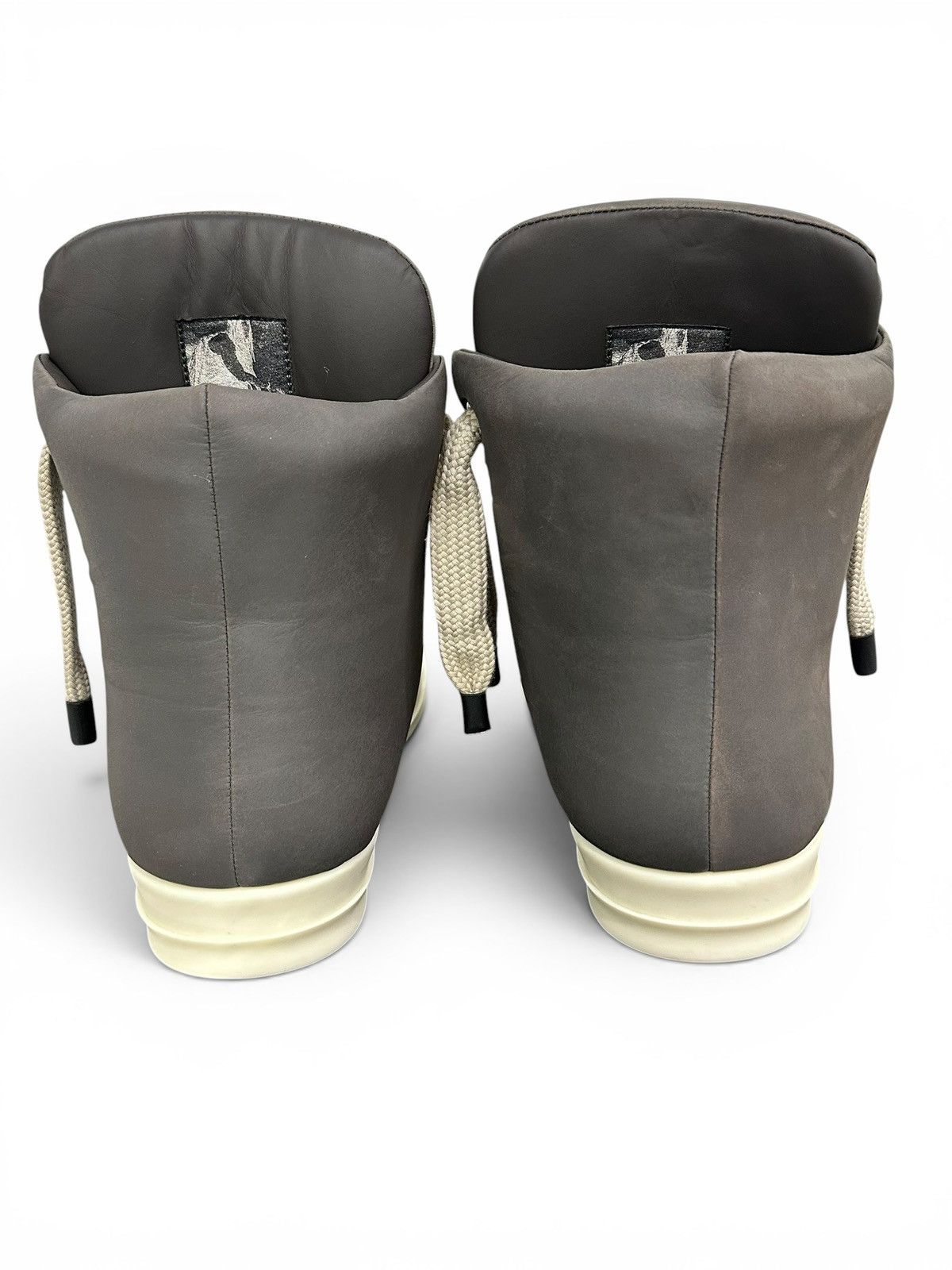 Rick Owens Rick Owens Dark Dust Jumbo Lace Padded Sneakers Size US 14 / EU 47 - 4 Thumbnail