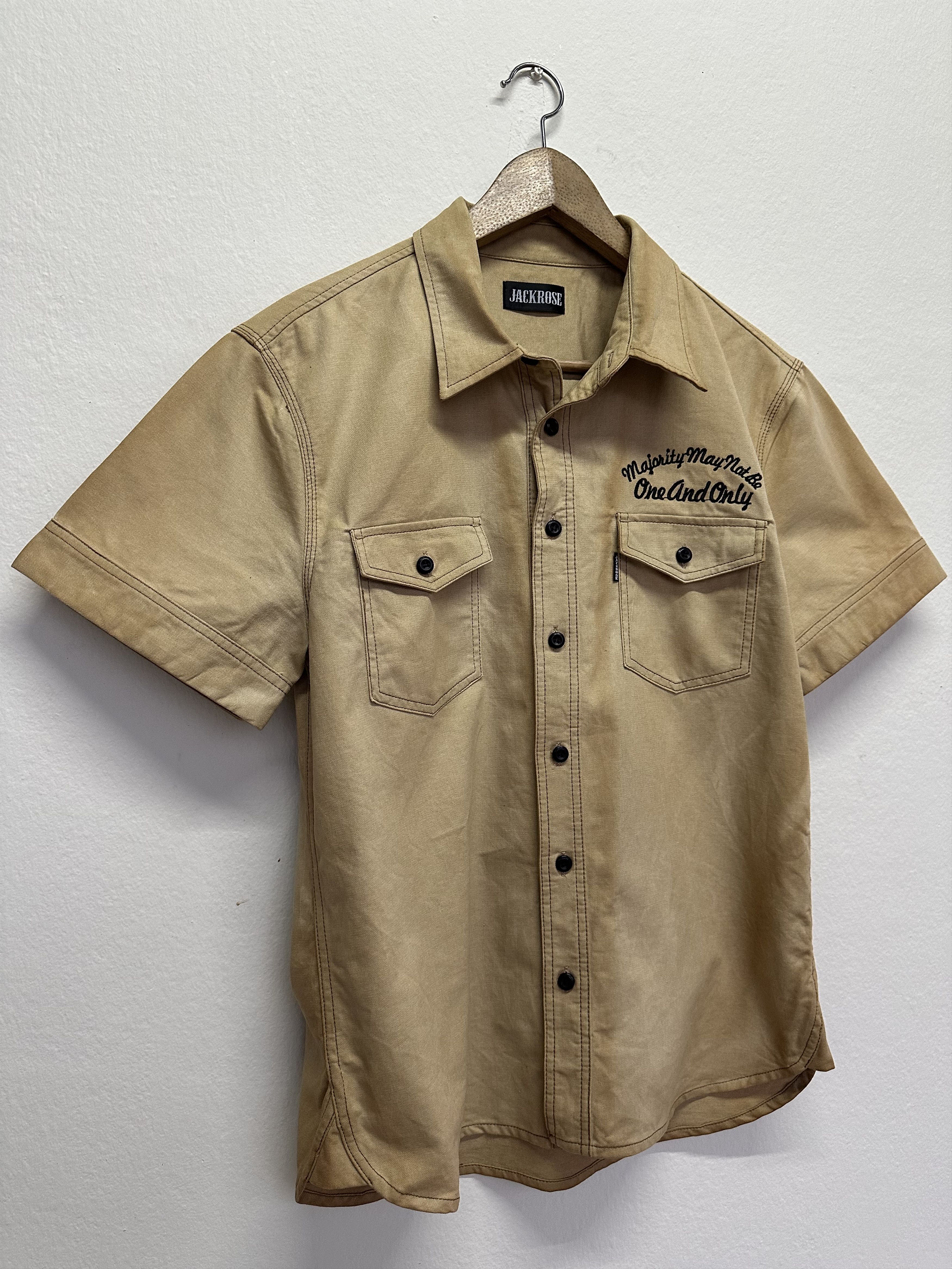 JACKROSE Japanese Brand JackRose Gusset Workers Shirt Size US M / EU 48-50 / 2 - 3 Thumbnail