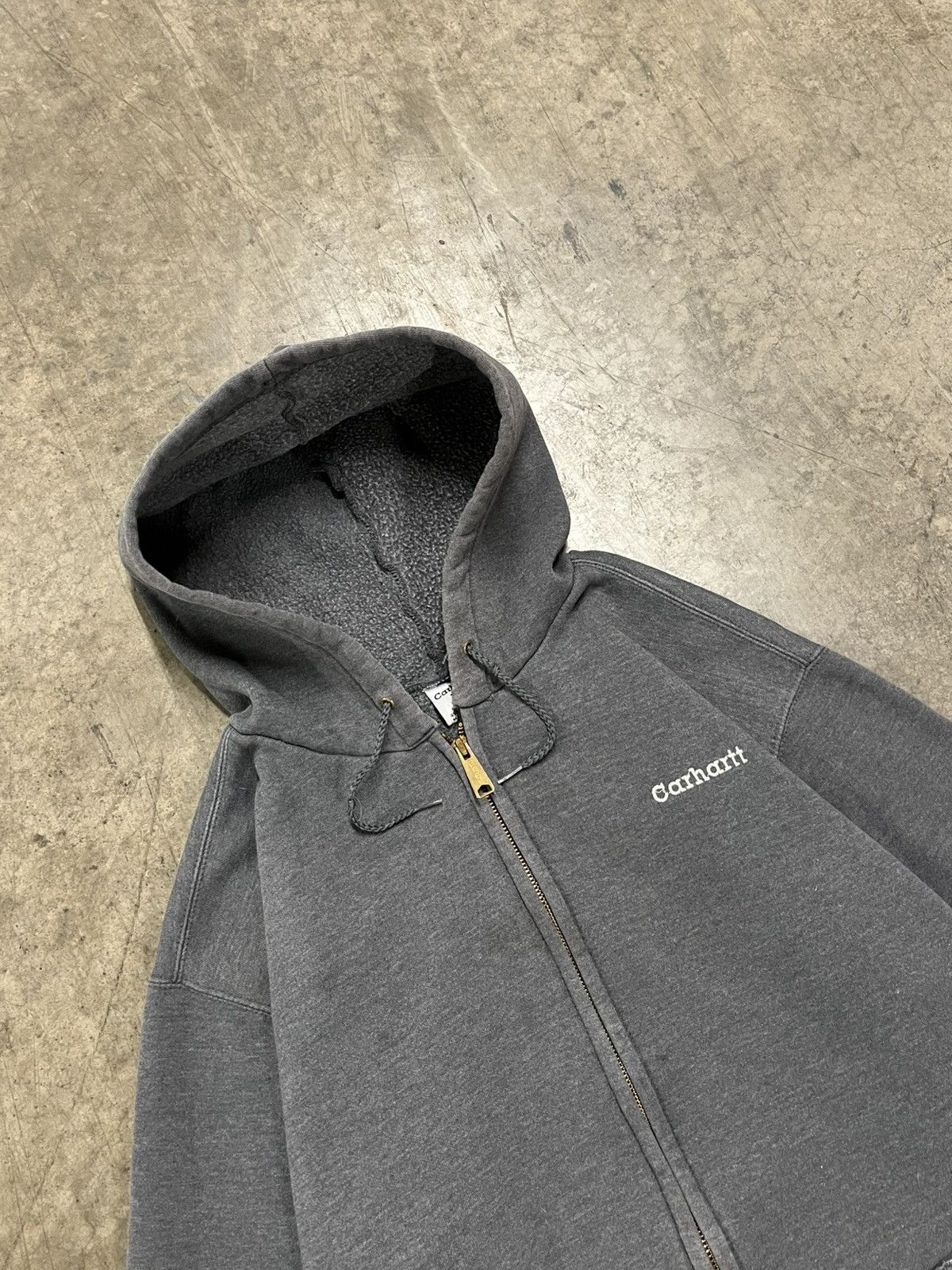 Carhartt × Vintage Carhartt vintage zip up hoodie skater streetwear boxy rare Size US XL / EU 56 / 4 - 6 Thumbnail