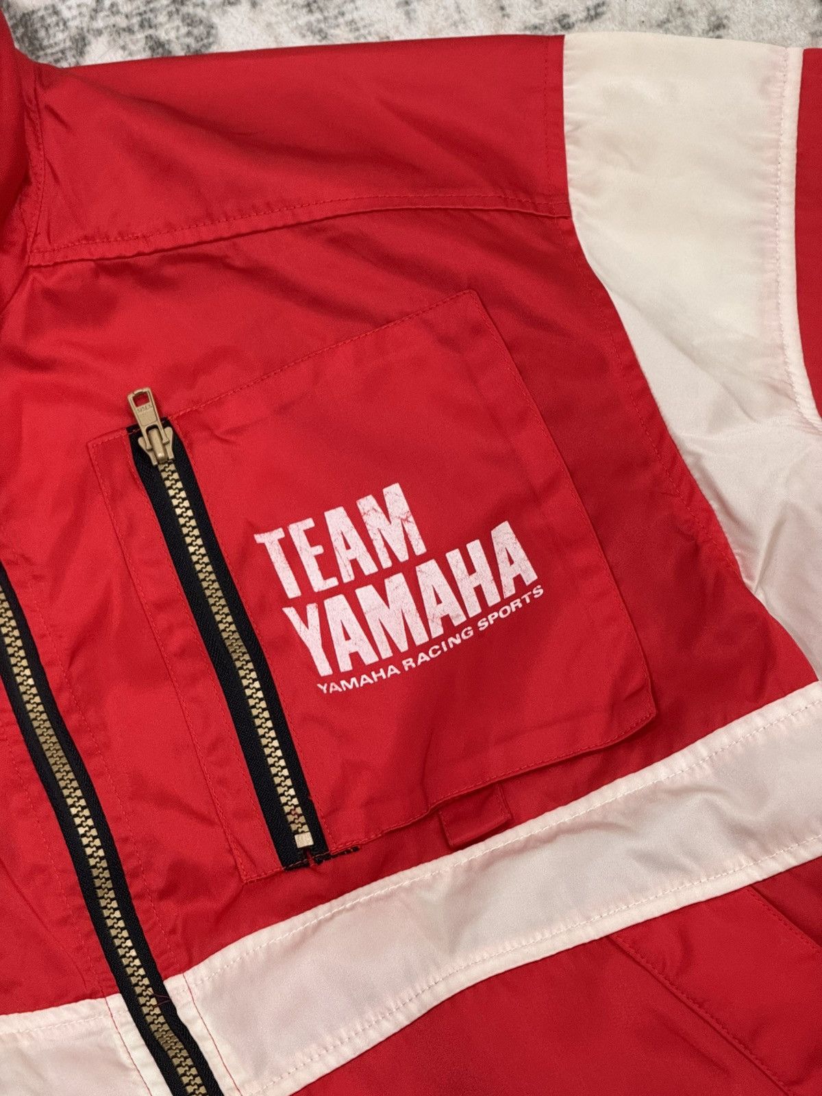 Yamaha Vintage Yamaha Team Racing Jacket Size US L / EU 52-54 / 3 - 3 Thumbnail