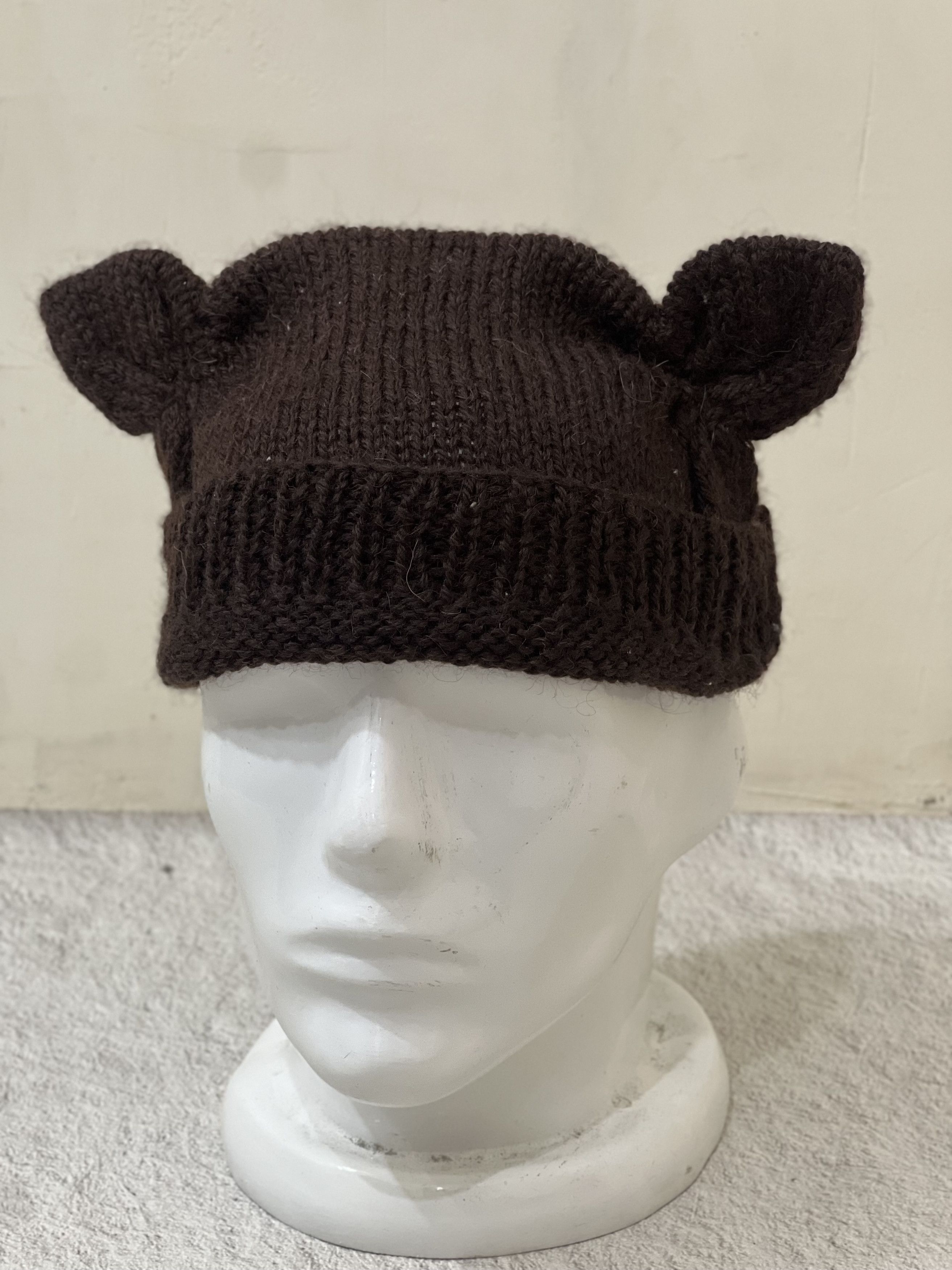 Japanese Brand 2000s Archival Hysteric Bunny Horn Knit Beanie y2k Lgb Ifsix Size ONE SIZE - 1 Thumbnail