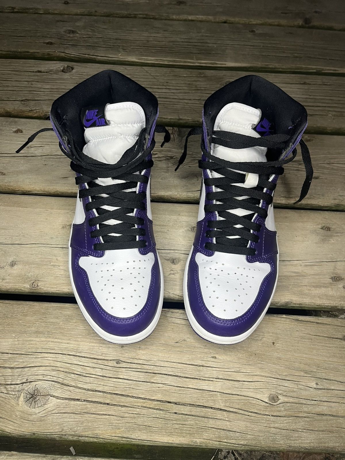 Jordan Brand Air Jordan Retro 1 High OG Court Purple 2.0 Size US 9 / EU 42 - 3 Thumbnail