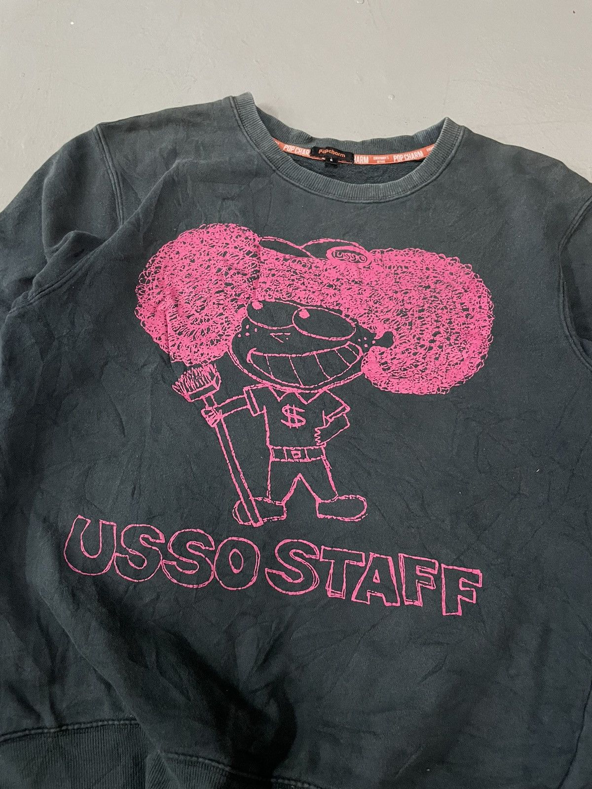 Japanese Brand Vintage Pop Charm Usso Staff Size L / US 10 / IT 46 - 2 Thumbnail