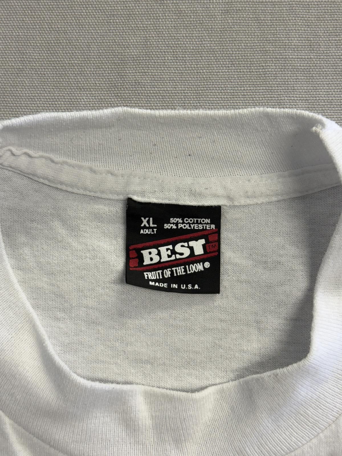 Fruit Of The Loom Vintage MDA T-shirt Catch the Spirit Muscular Dystrophy XL Size US XL / EU 56 / 4 - 2 Thumbnail